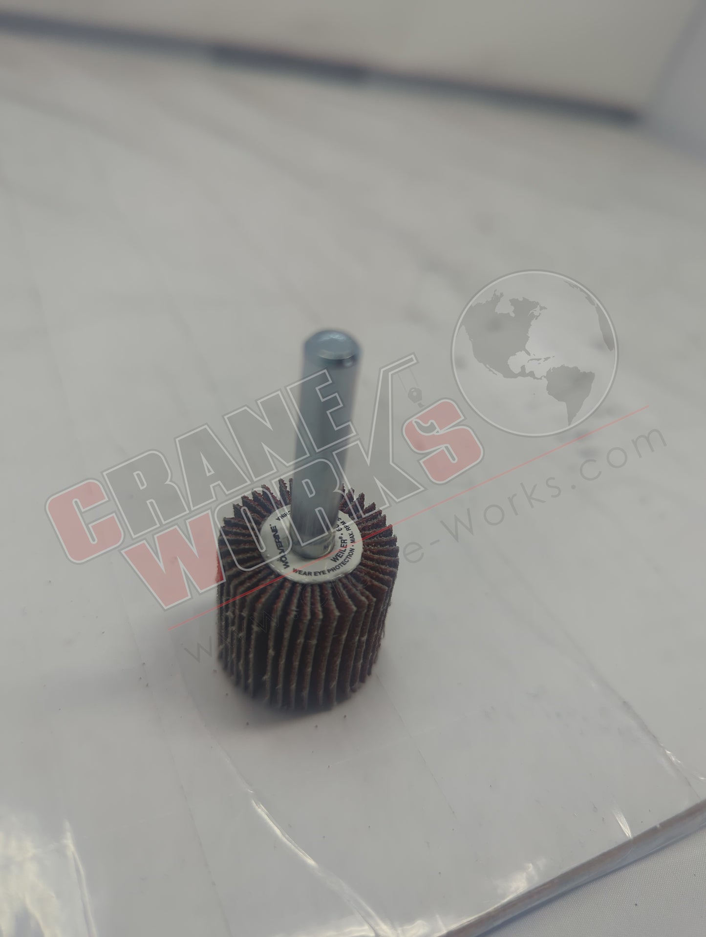 36RD17 | New Flap Wheel,1"Diax1"W,1/4"Shank,60Grit