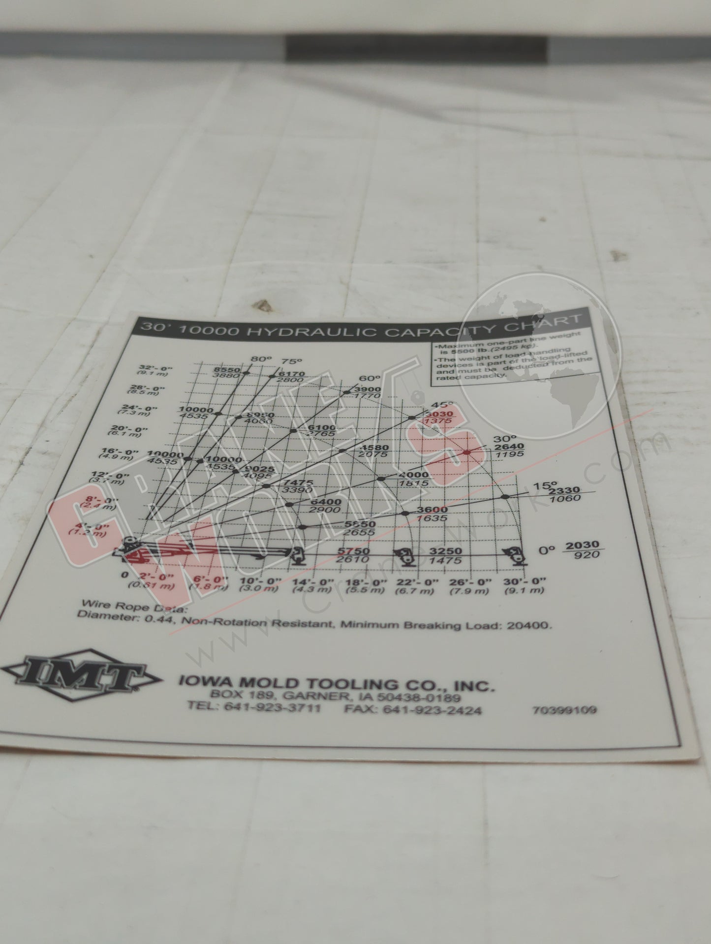 70399109 | New Decal-Cp 10000-30Ft