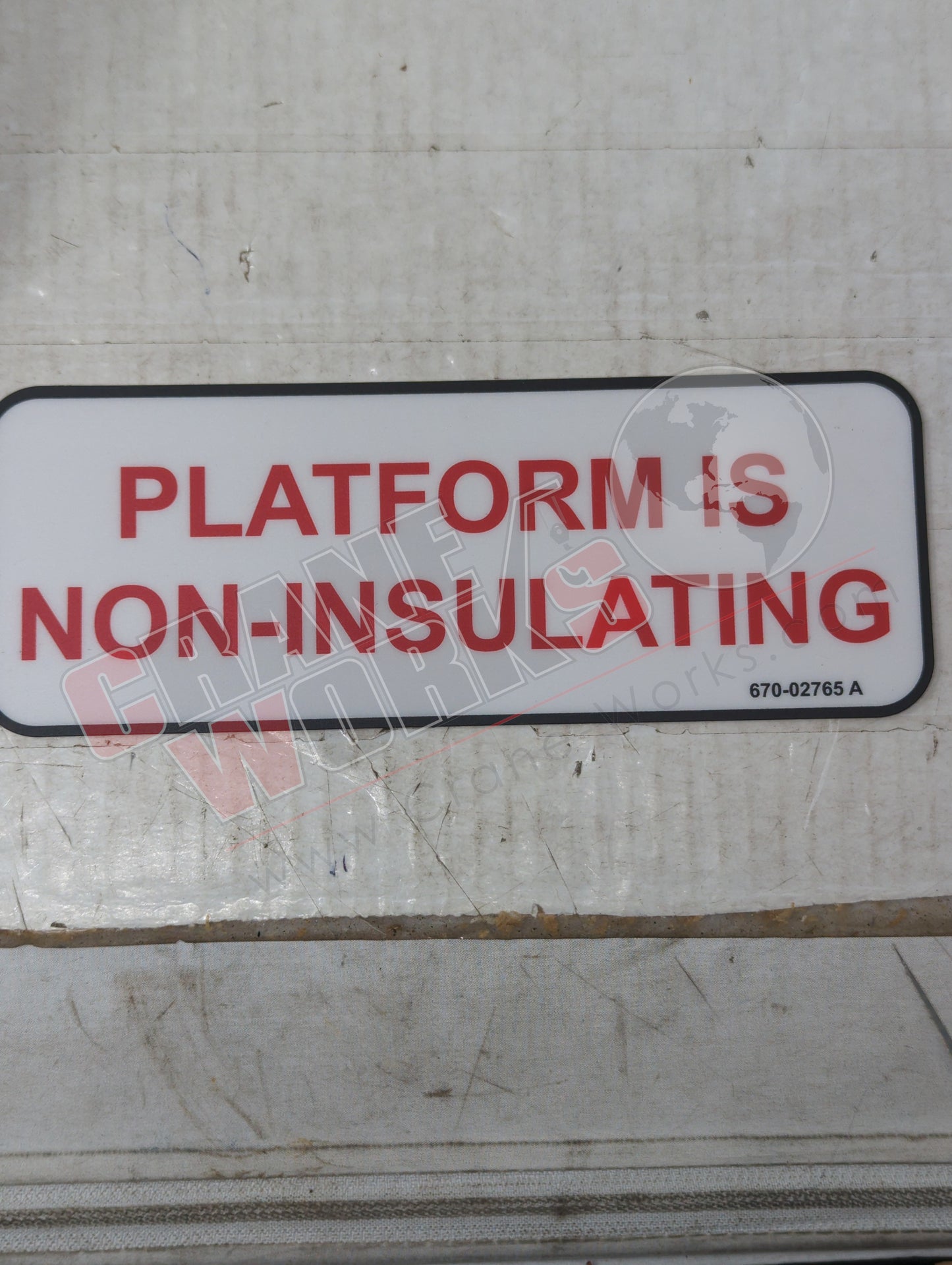 067002765 | New Info Non-Insulating Platform *See Comments*