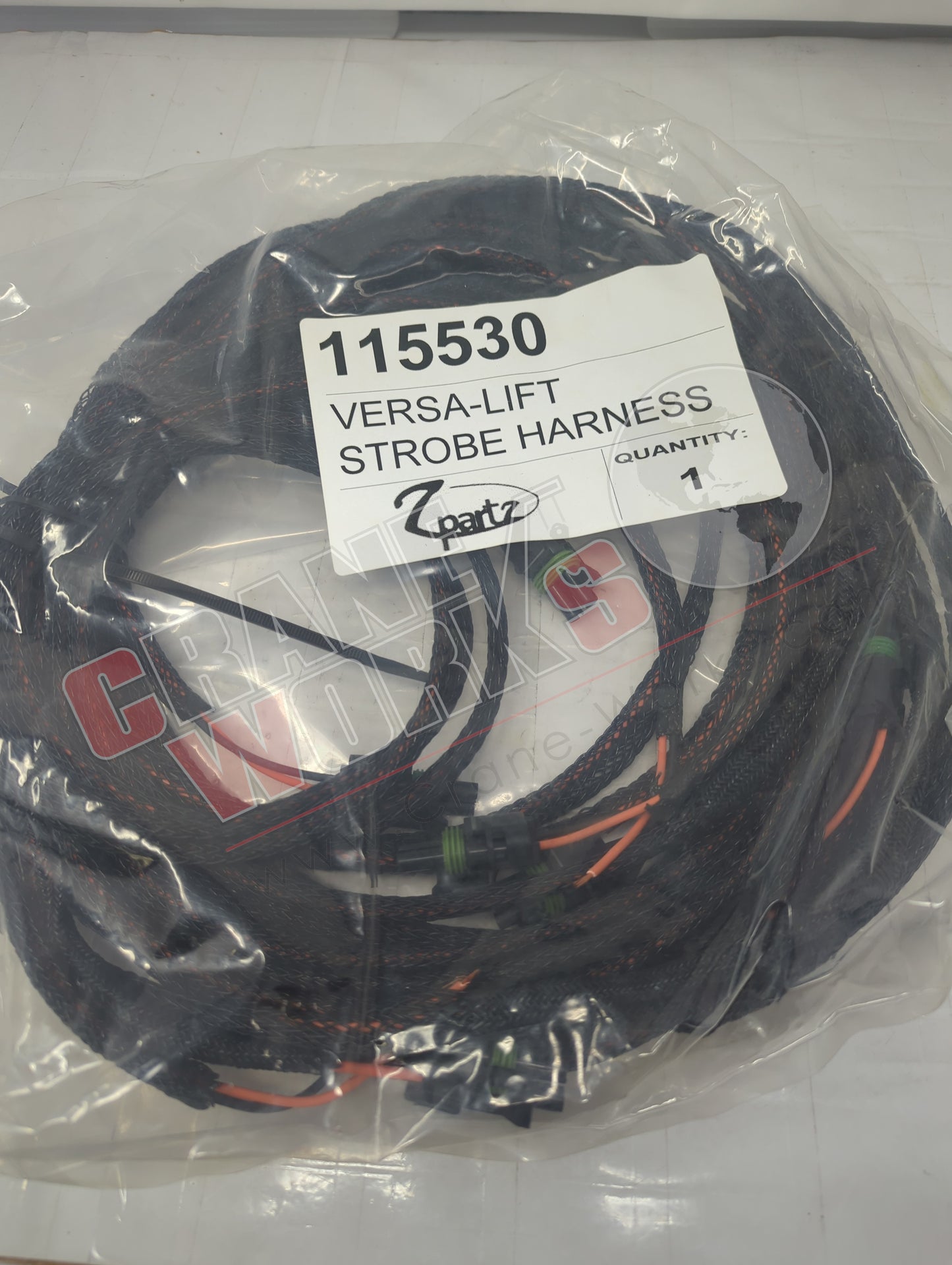 115530 | New 6-Strobe Svc Body Harness Only