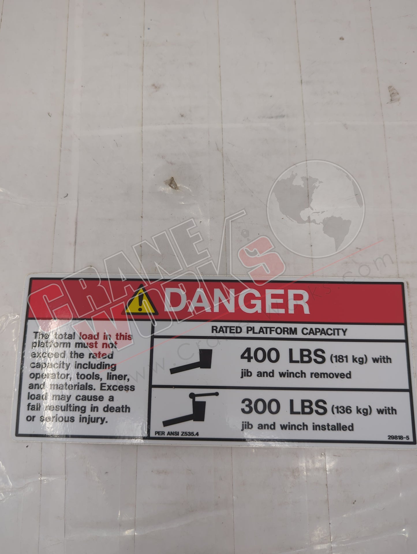 29818-5 | New Decal Platform Capacity