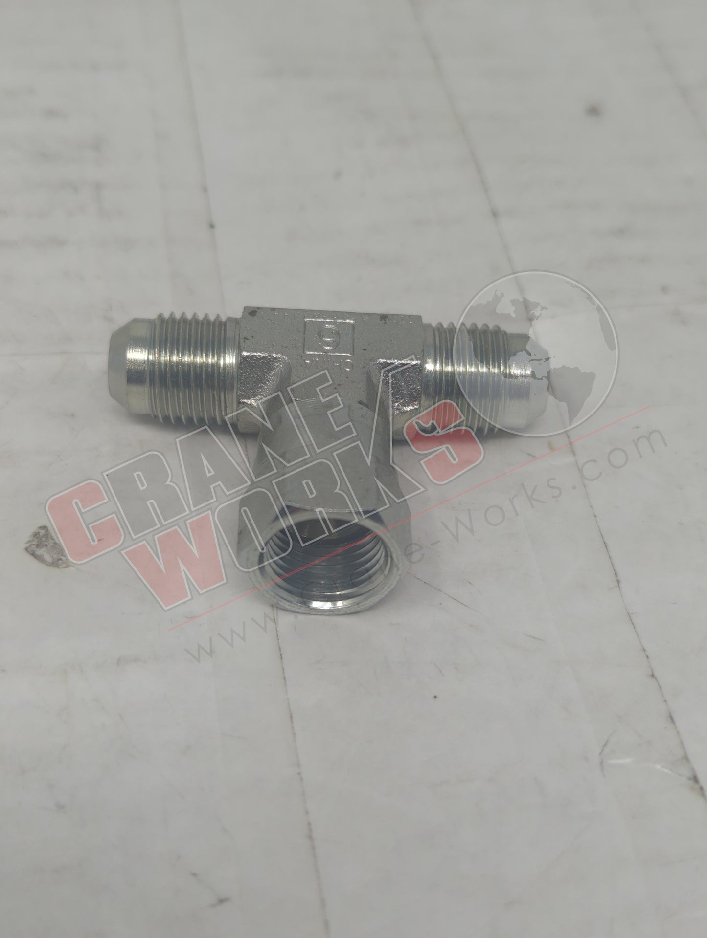 B6600060606FG | New Branch Tee 3/8" Jic (6600-06-06-06)