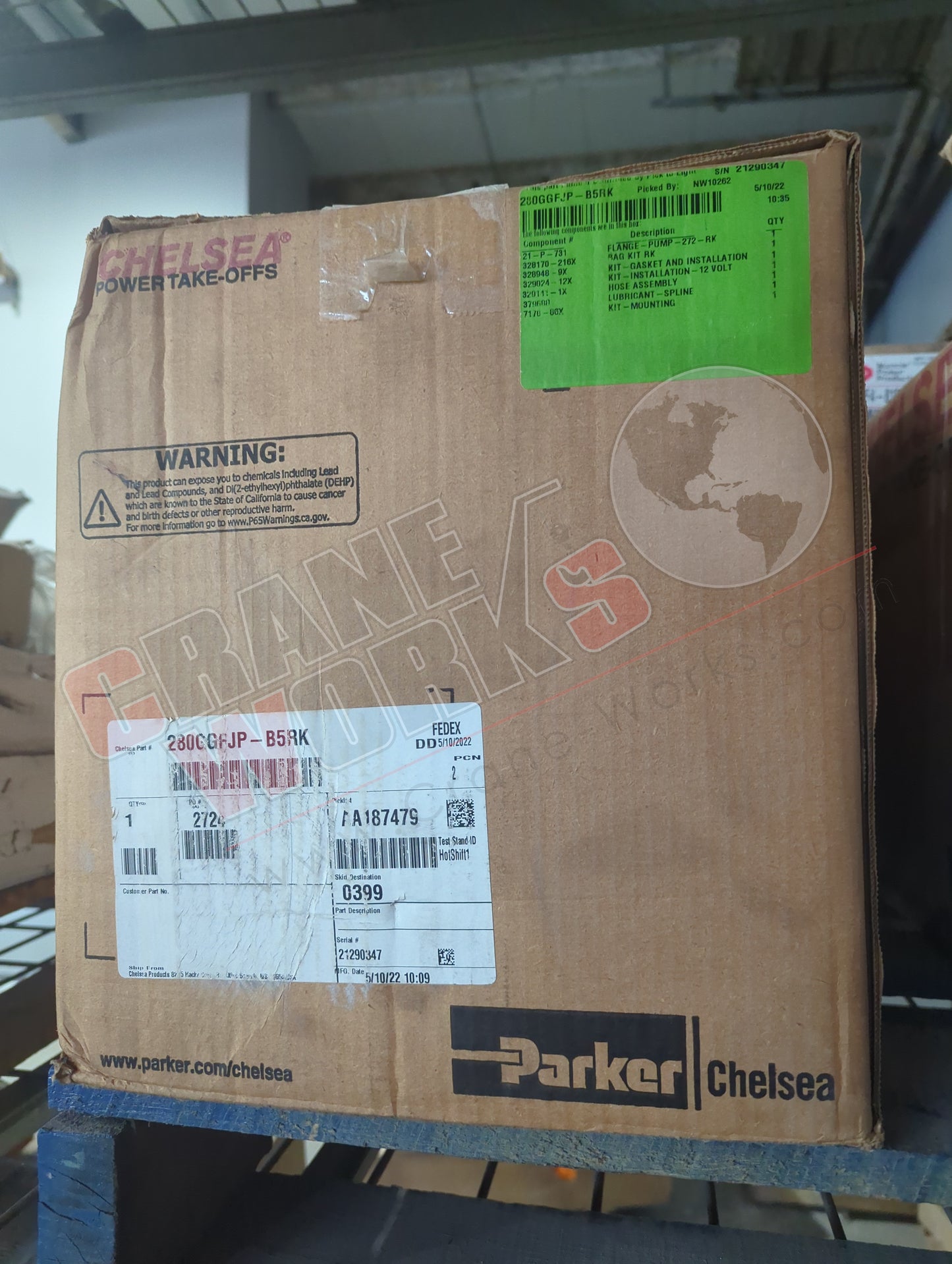 280GGF-P-B5RK | New Pto