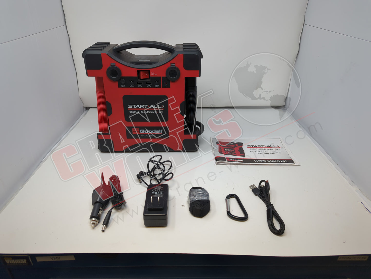 JP-12-10000-002T | New 12 Volt Lithium Cobalt Amp Start All Jump Pack