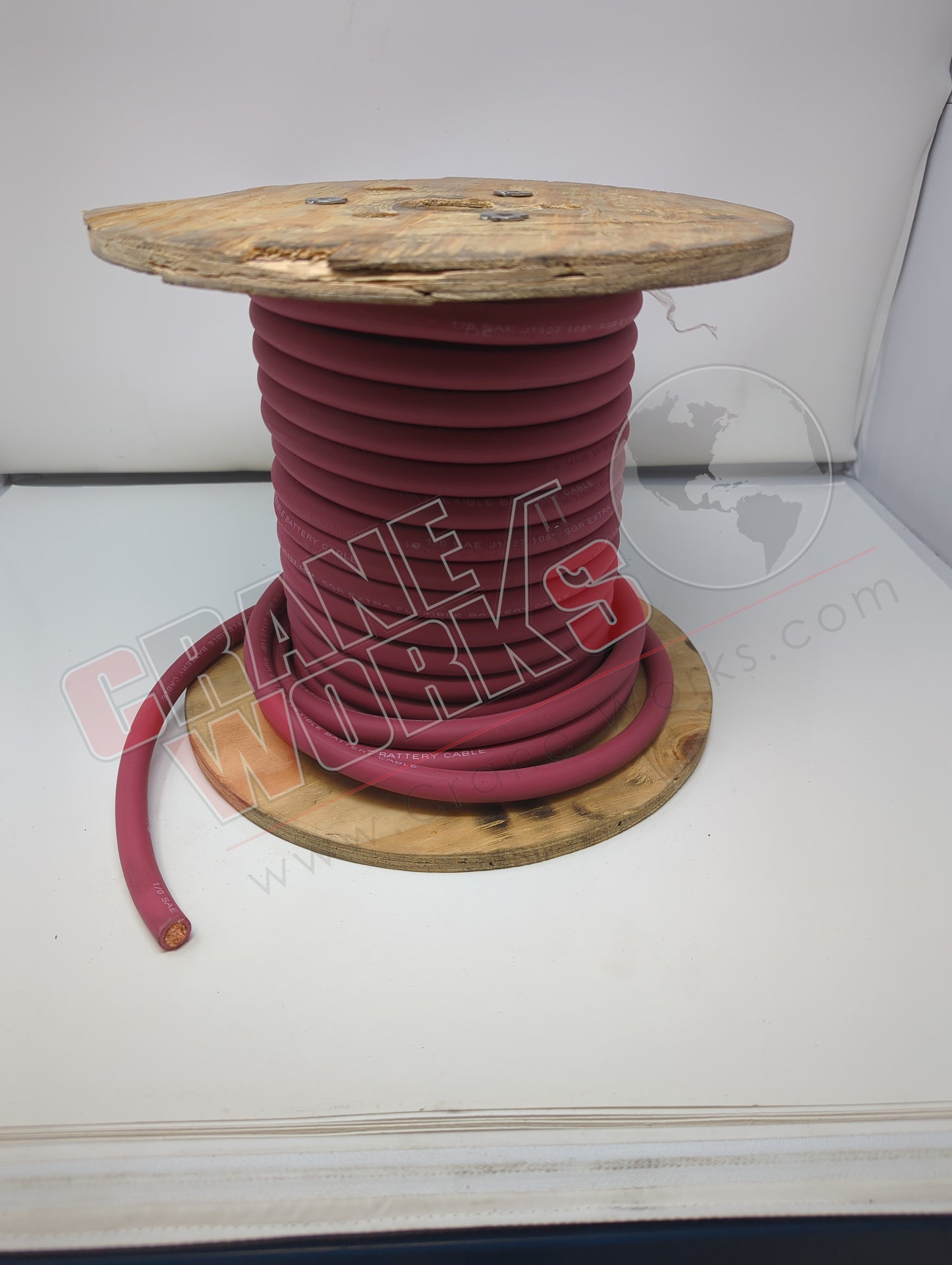 SGR0-2-100 | New Battery Cable, 1/0-Red