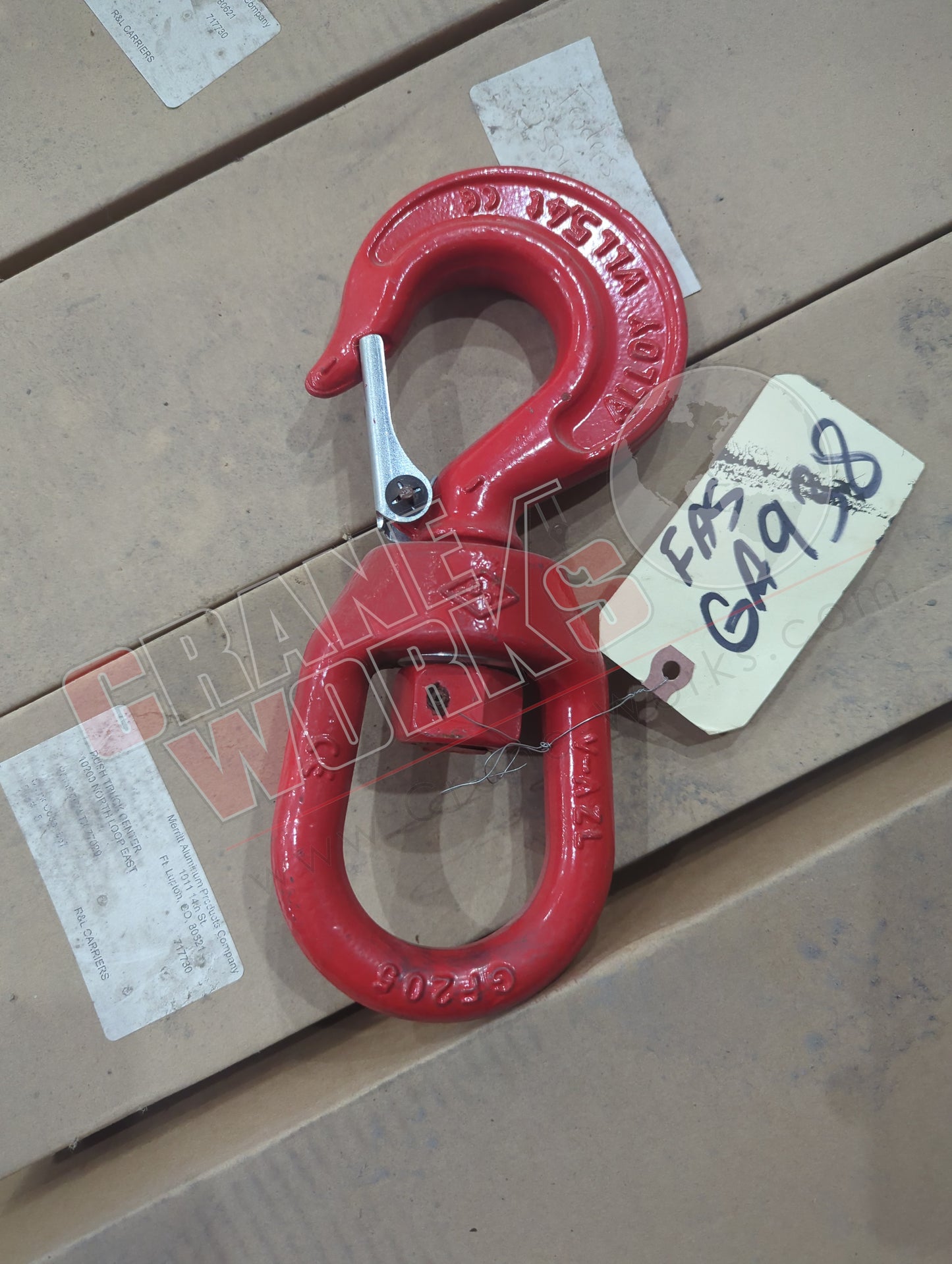 GA938 | New Swivel Hook 5.4 Ton