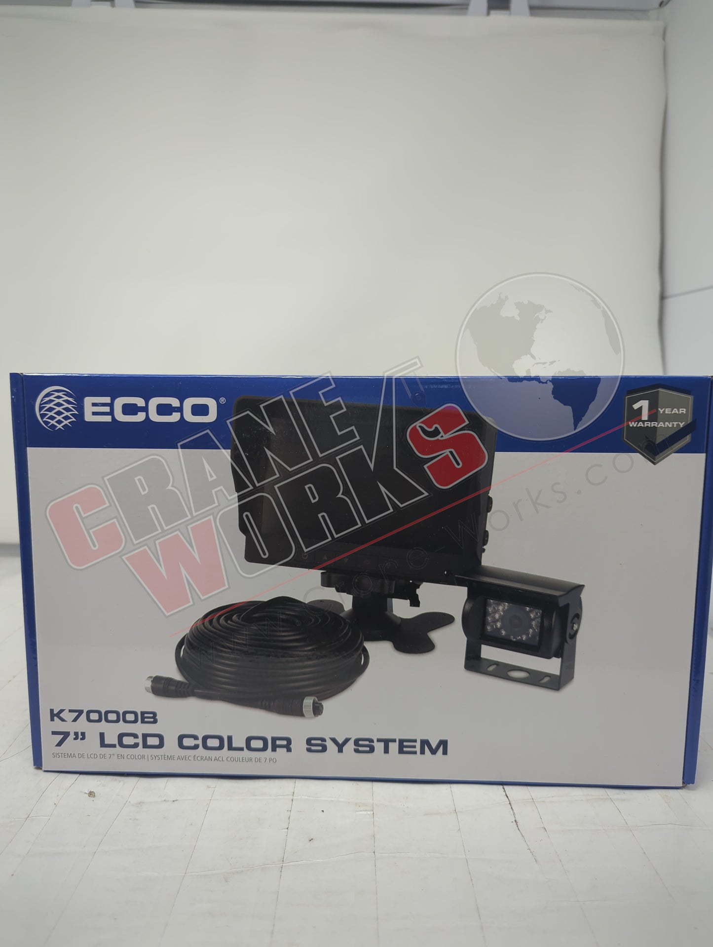 K7000B | New Backup Camera Kit 7" Monitor
