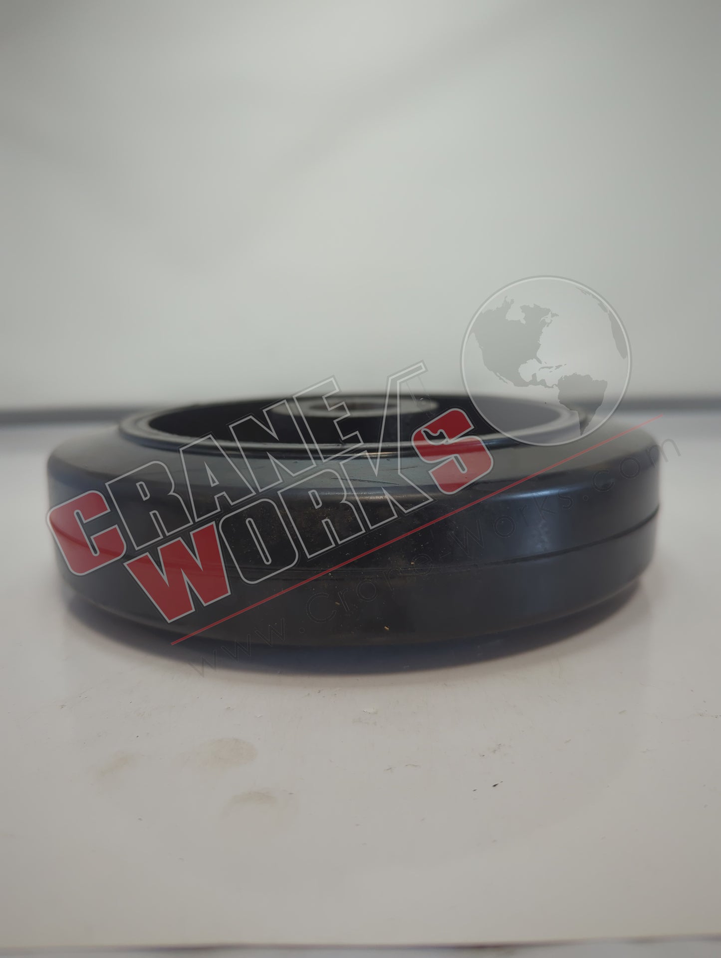 106FB | New 8" Rubber Whl For Drive Shaft