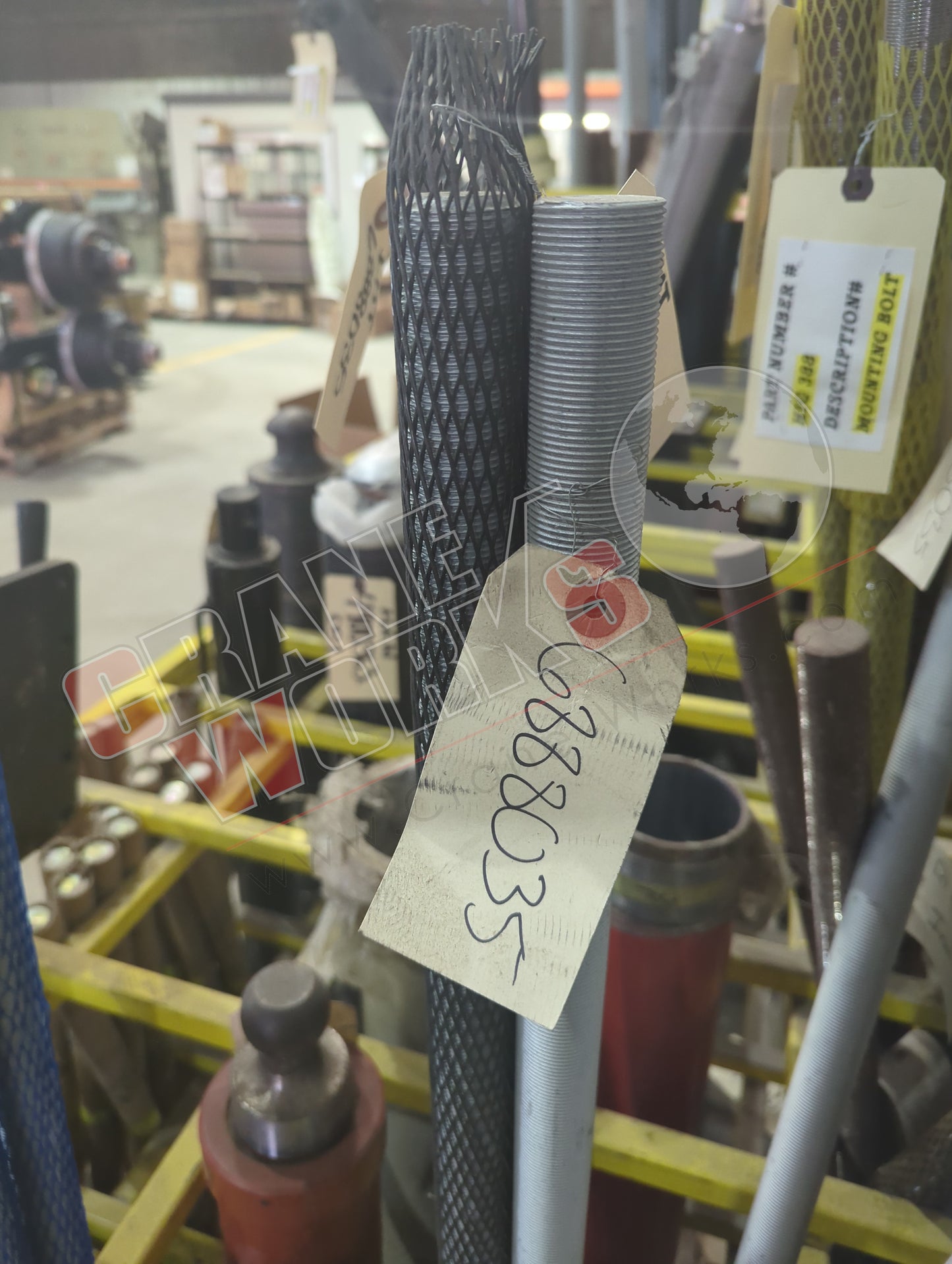 6888035 | New Mounting Bolt, M33X2X1250