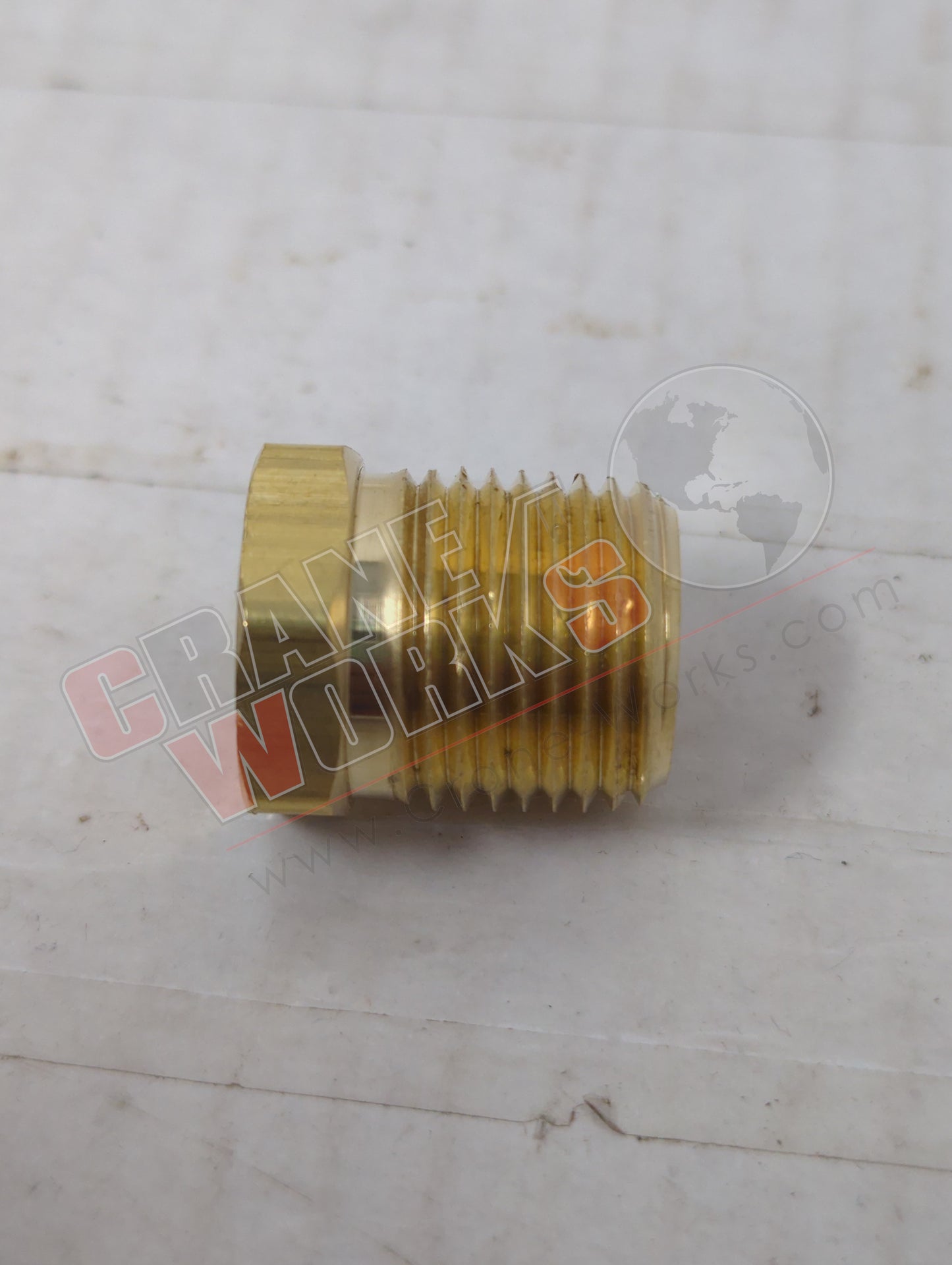 '-11089-3 | New Brass Bushing 1/2" To 3/8" (90324) (209P-08-06)