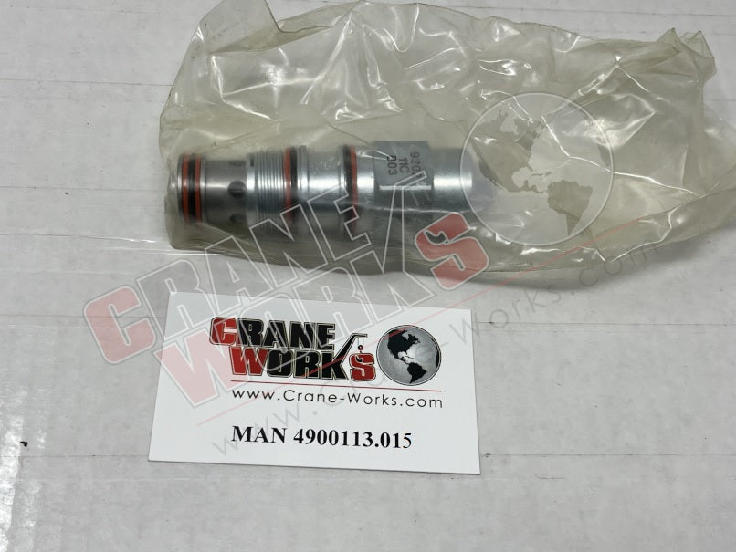 Picture of new counterbalance valve.