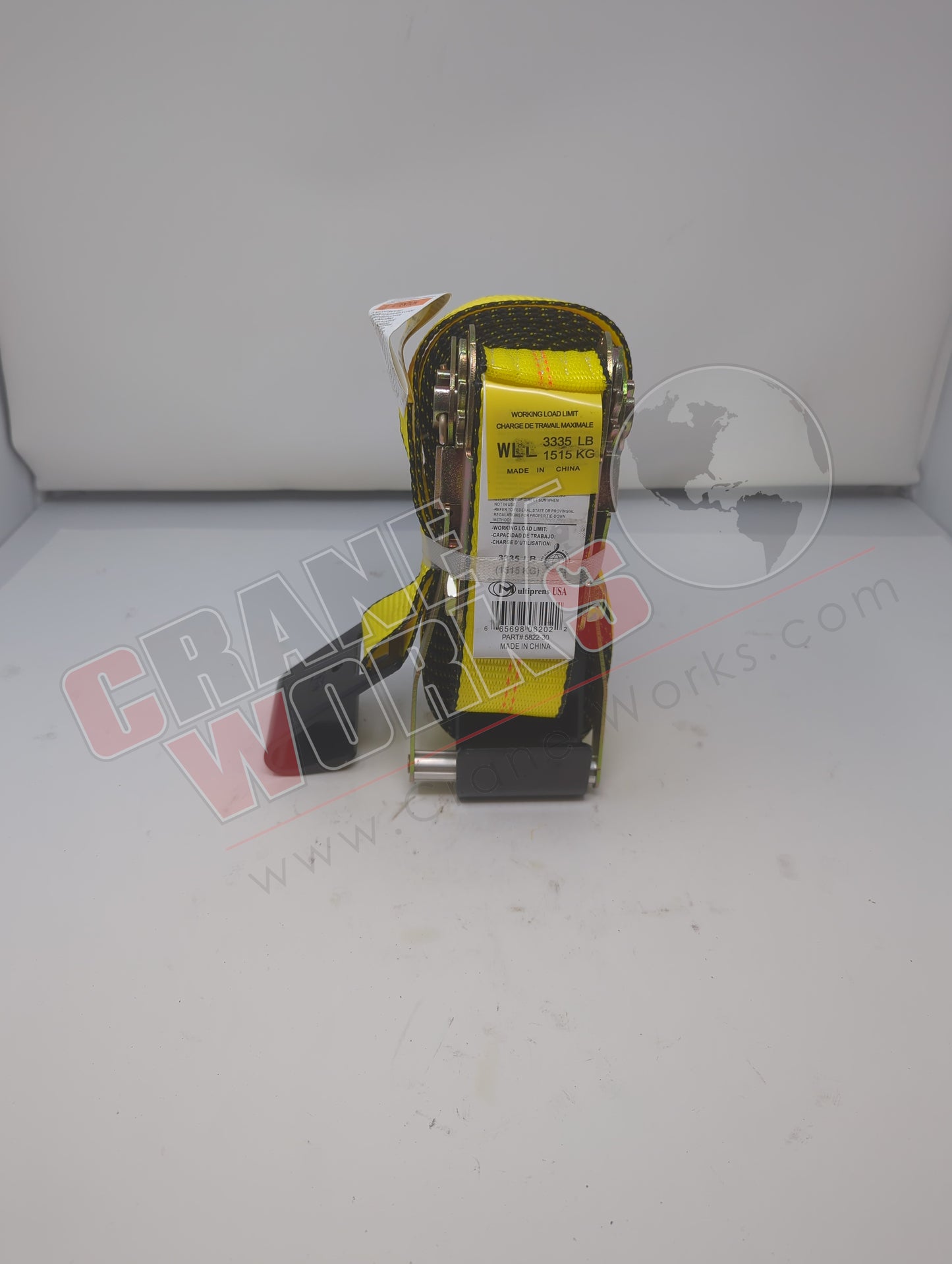 5822-30 | New 2" X 30" Strap W/Flat Hook