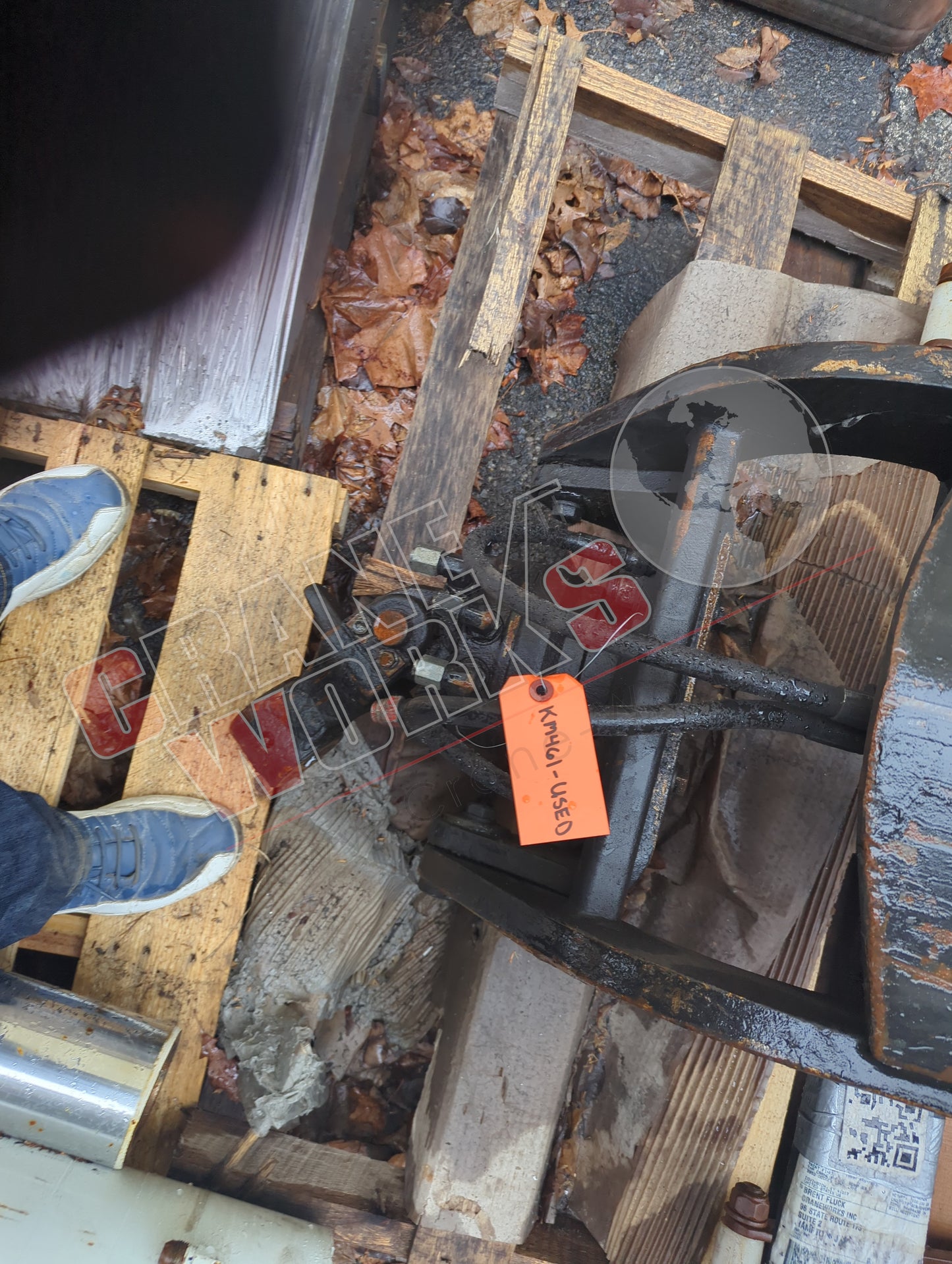 KM461-USED | Used Km461-54/63/18 Used Fork Assm