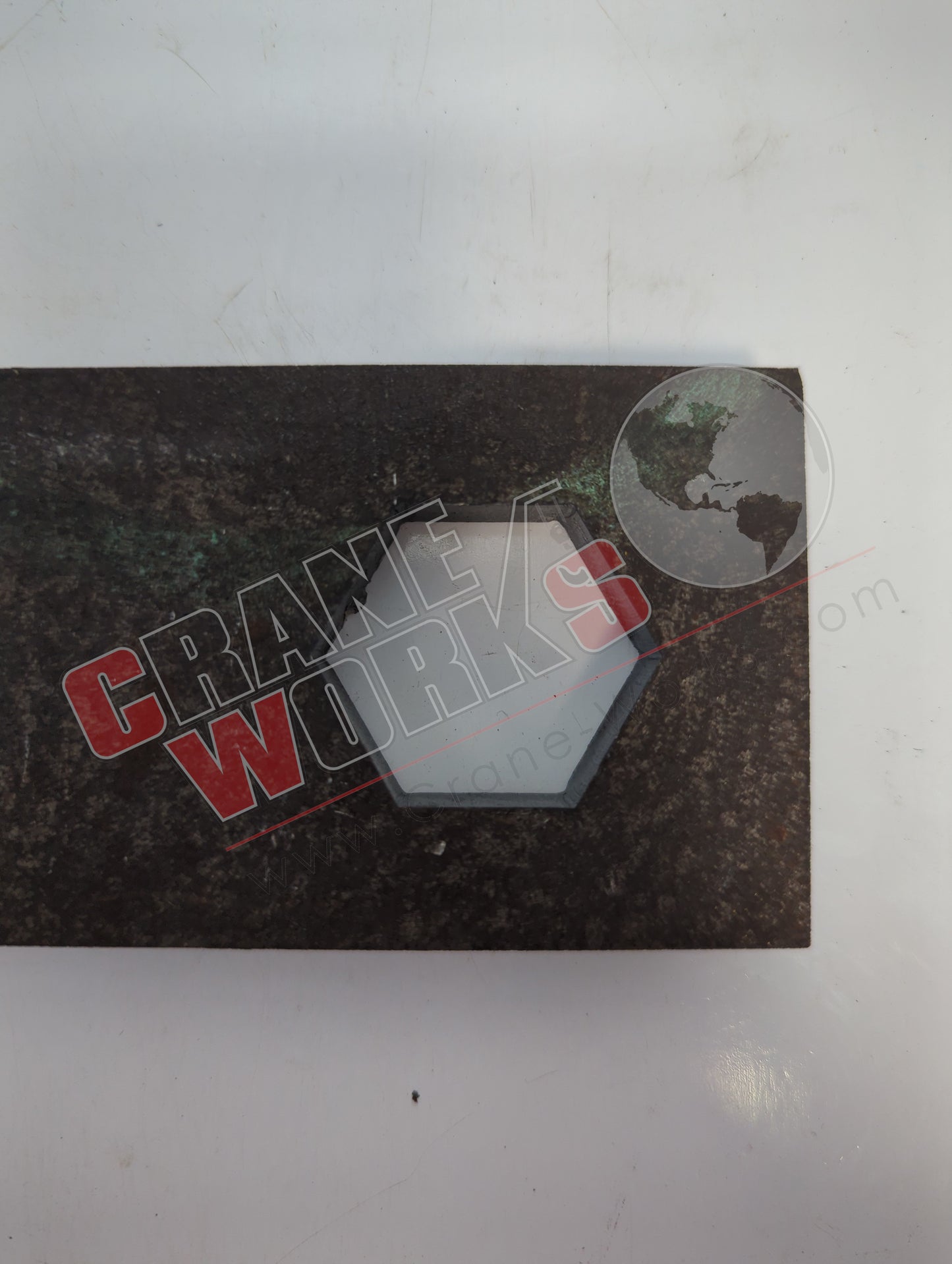 A-176443 | New Hinge Plate - Hex Sh