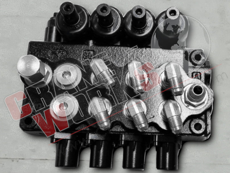 Picture of a new control valve assembly.