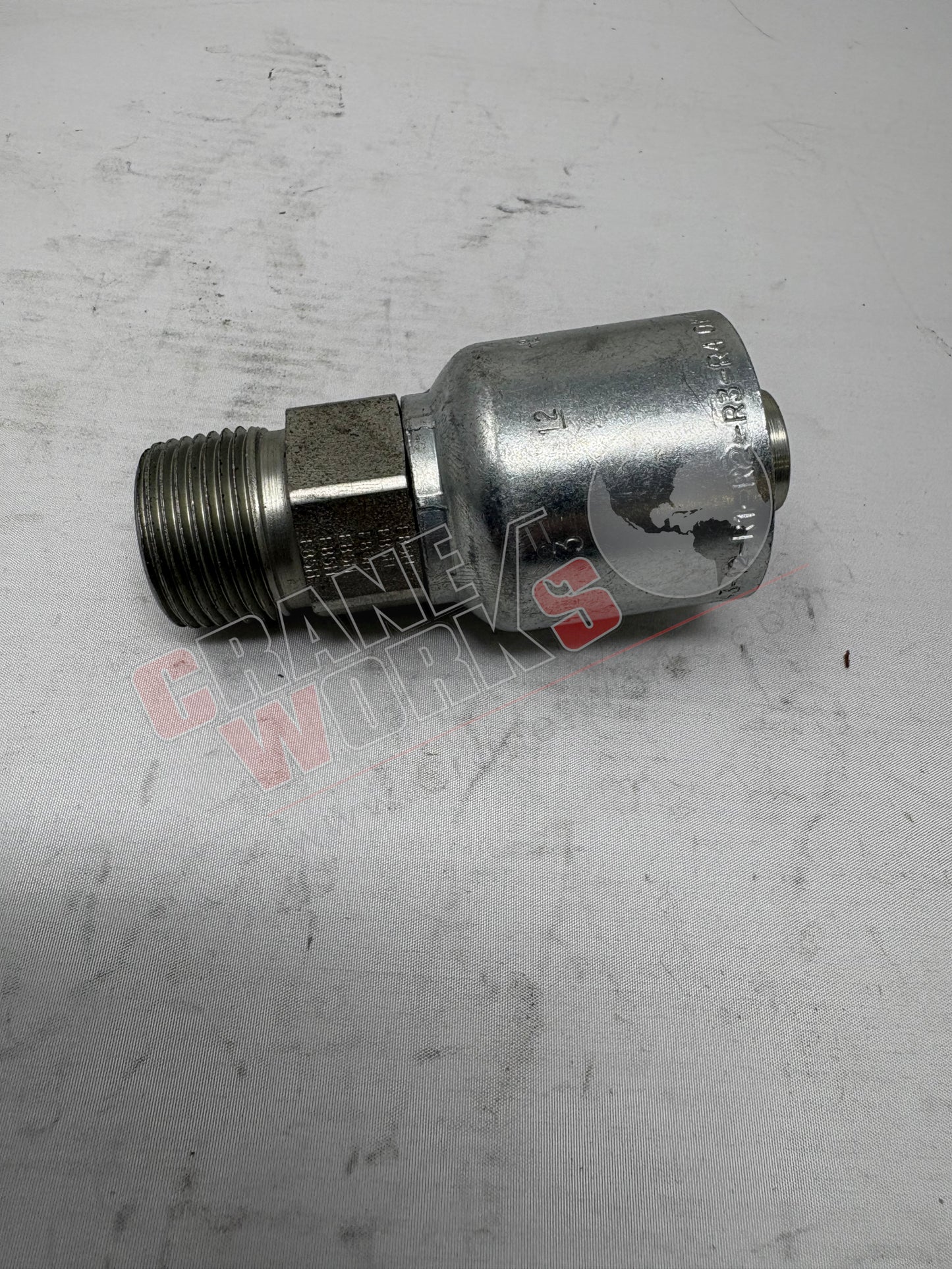 Picture of 10143-12-12, a New -12Mp X -12 Hose, angle 2.