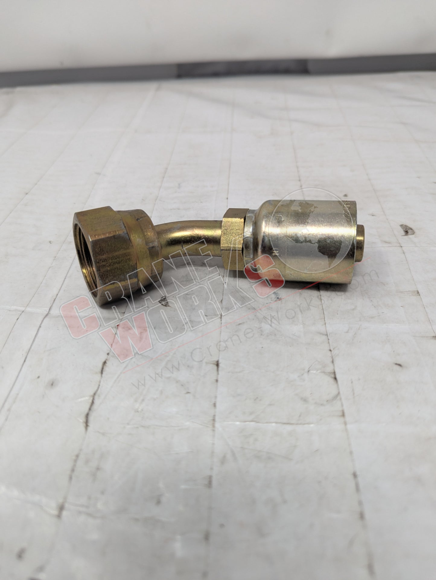 Picture of Kp80018, a New 3/4 Tube X 5/8 Hose, 45Dg.Seal-Lok Elbo, angle 4.