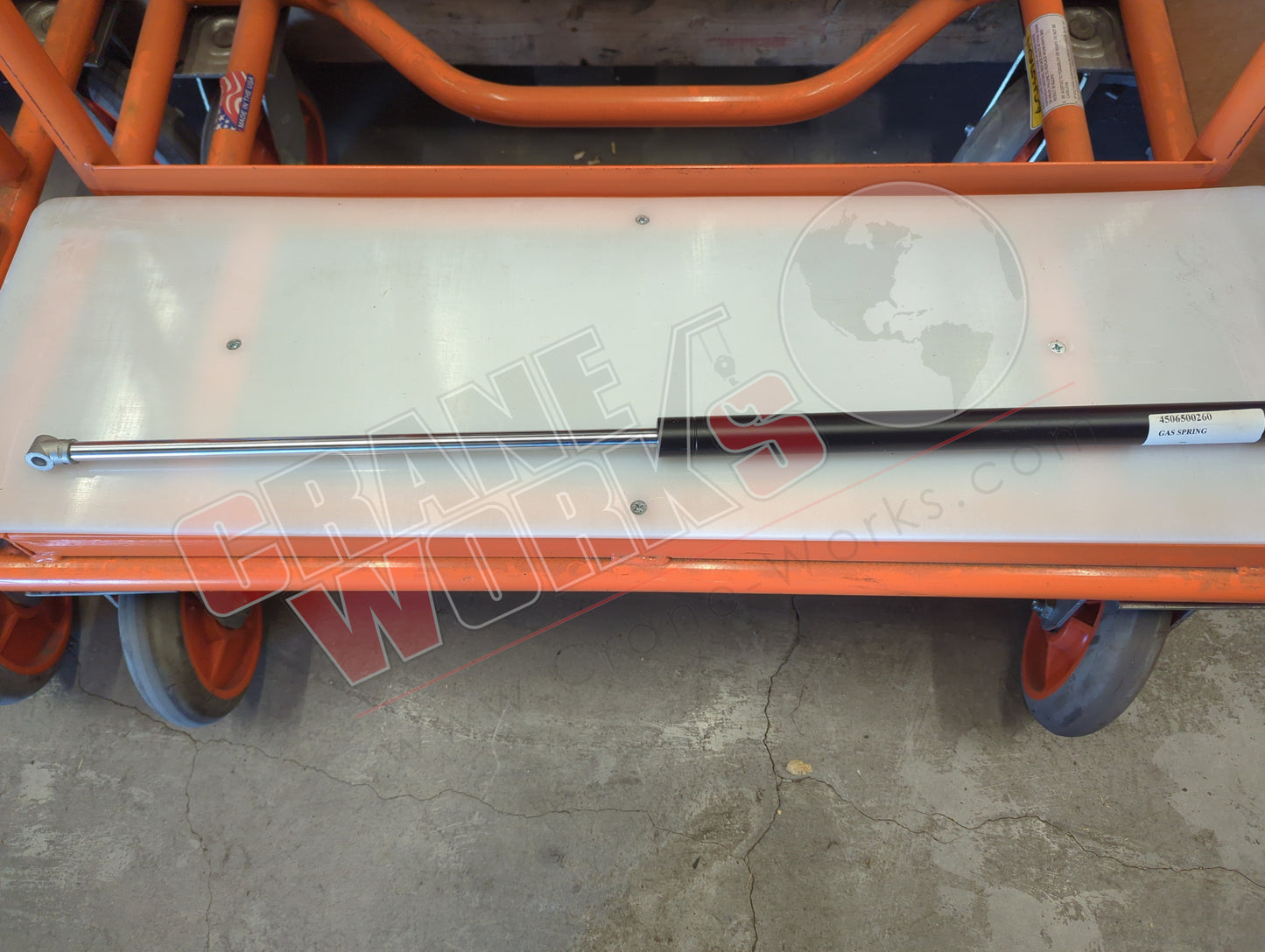Picture of 4506500260, a New Gas Shock 70Kg, Jek, angle 2.