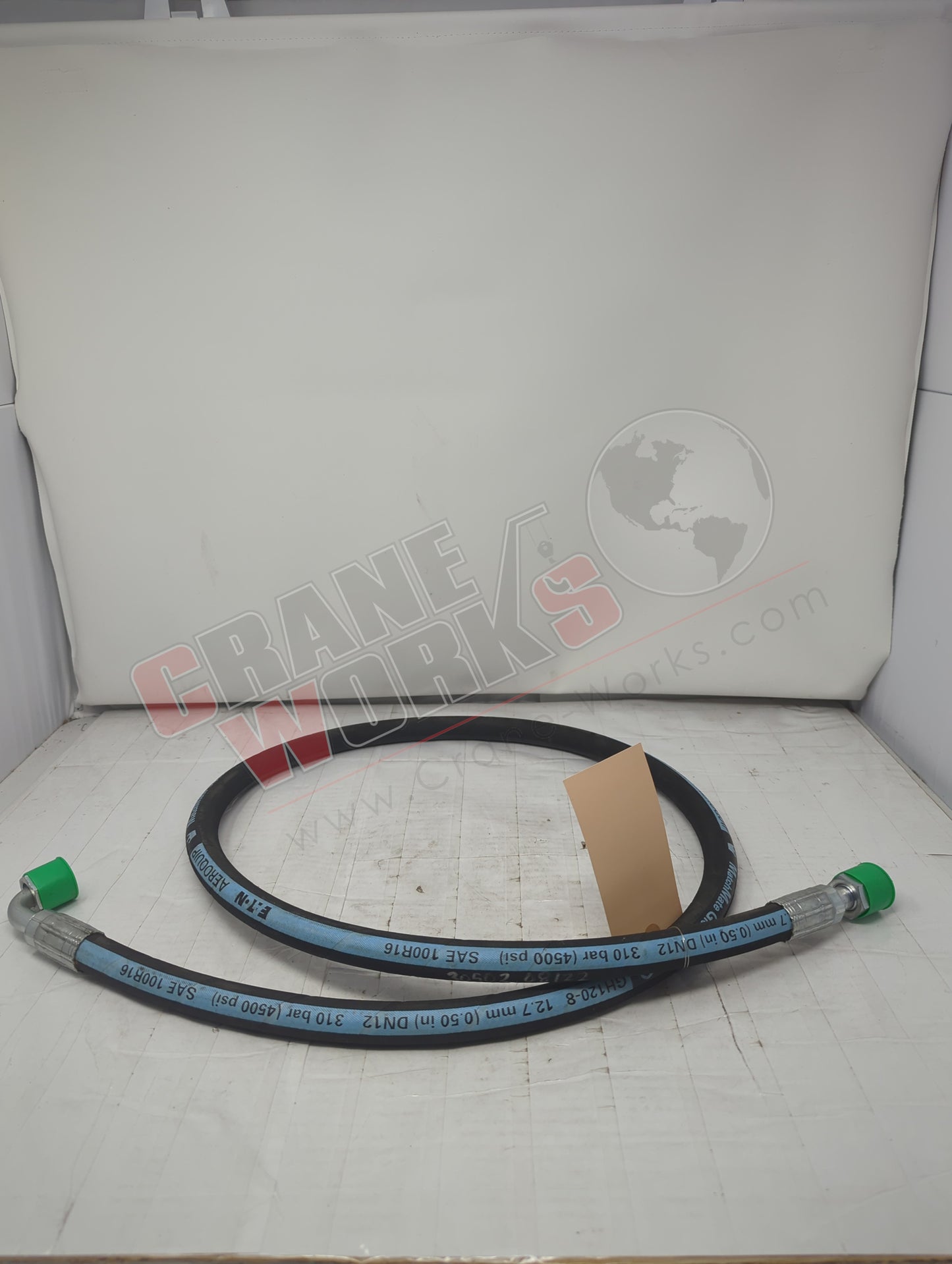 Picture of 30502.08122, a New Hose Assy Ors-Str/Ors-90 Spl, angle 2.