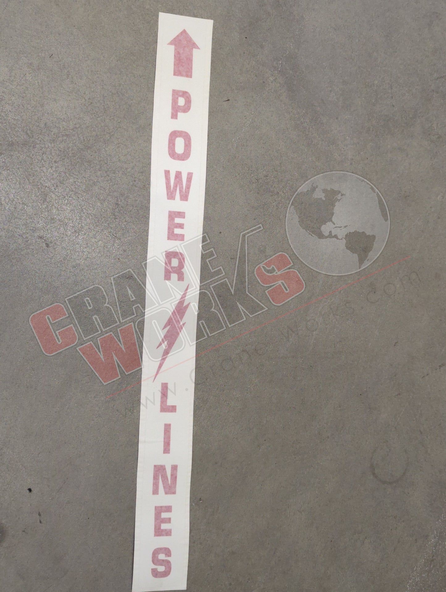 PWRLN | New Power Line Decal