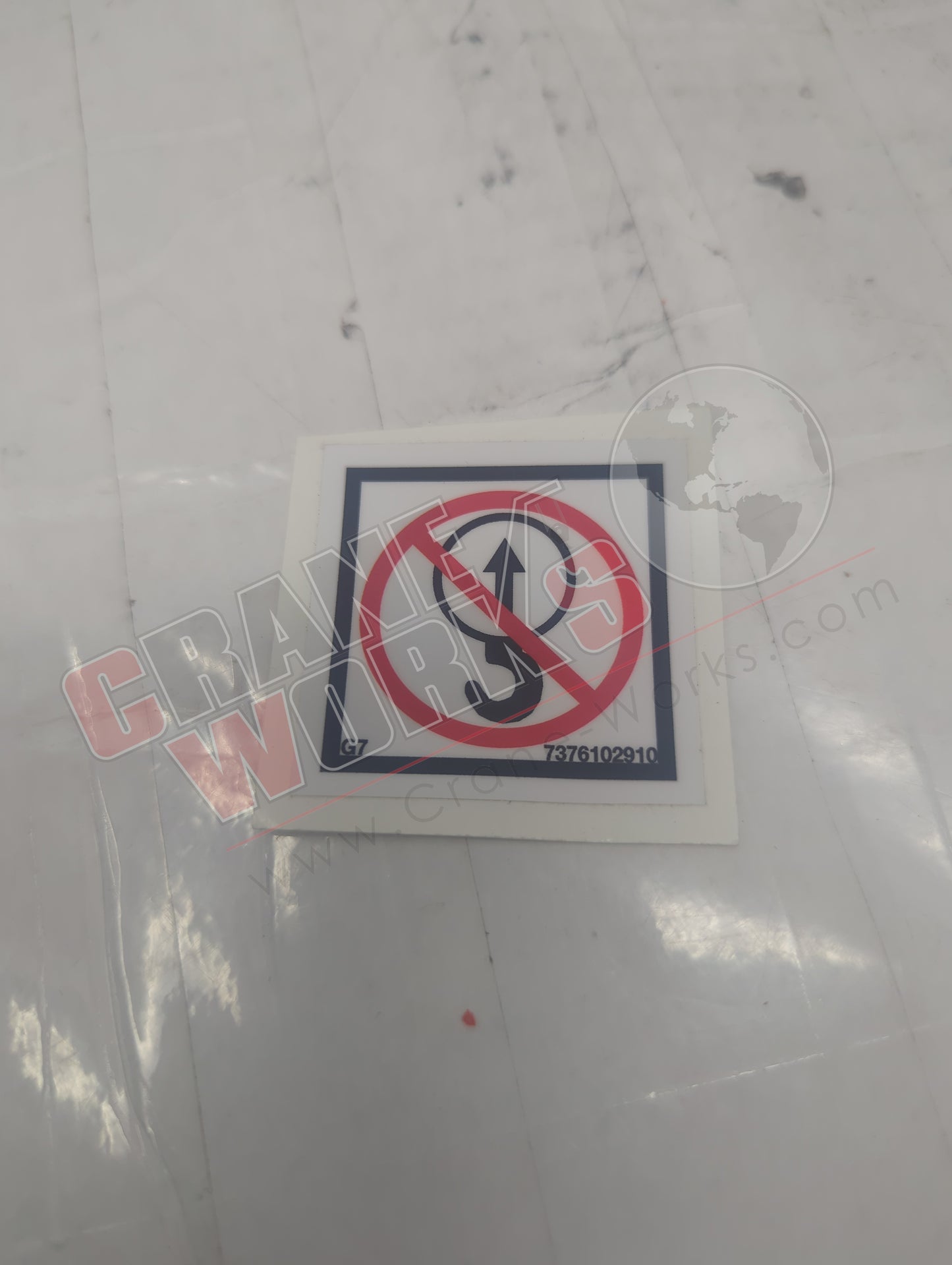 7376102910 | New Decal - Tie Dwn Or