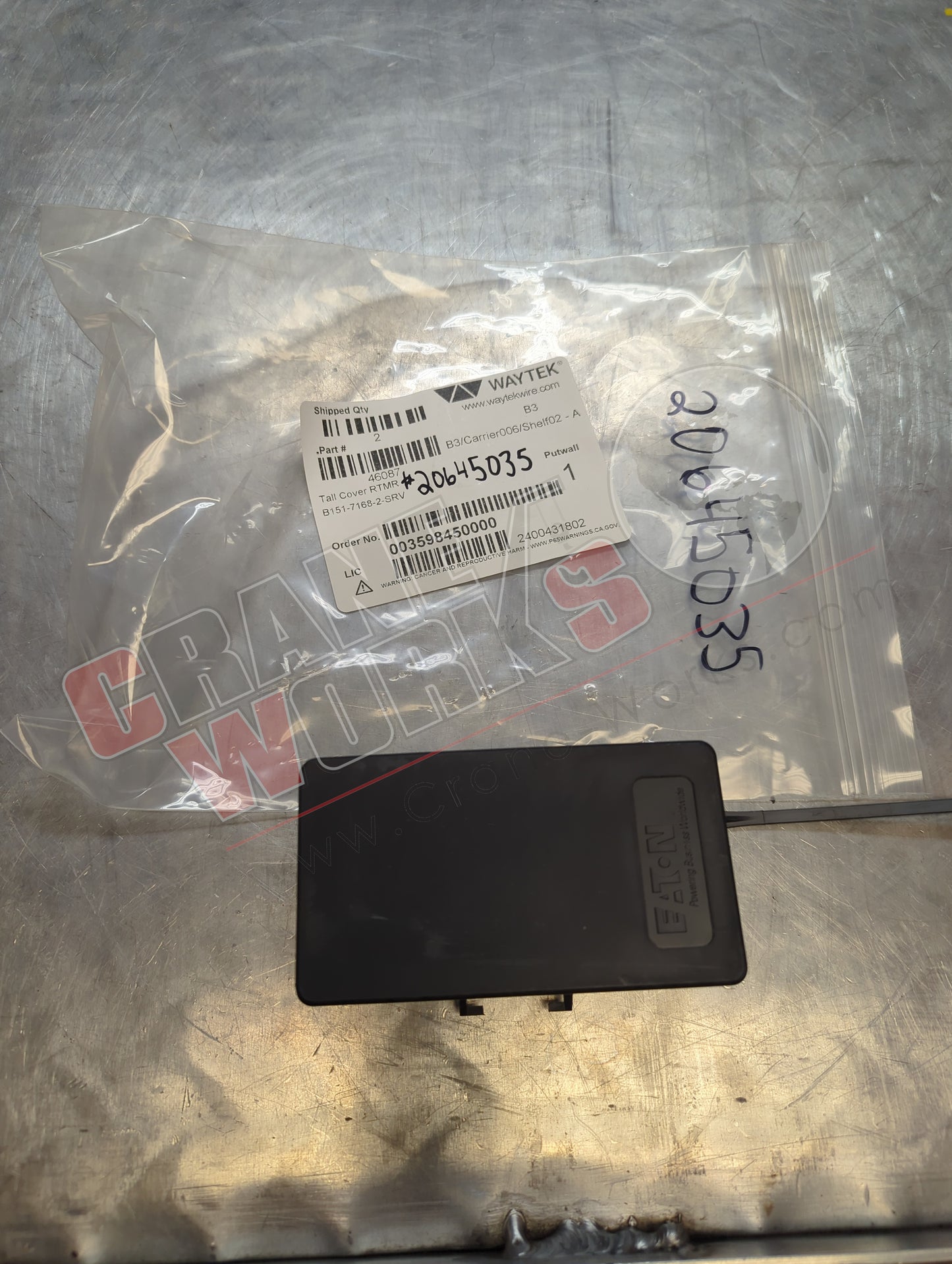 20645035 | New Fuse Box Cover