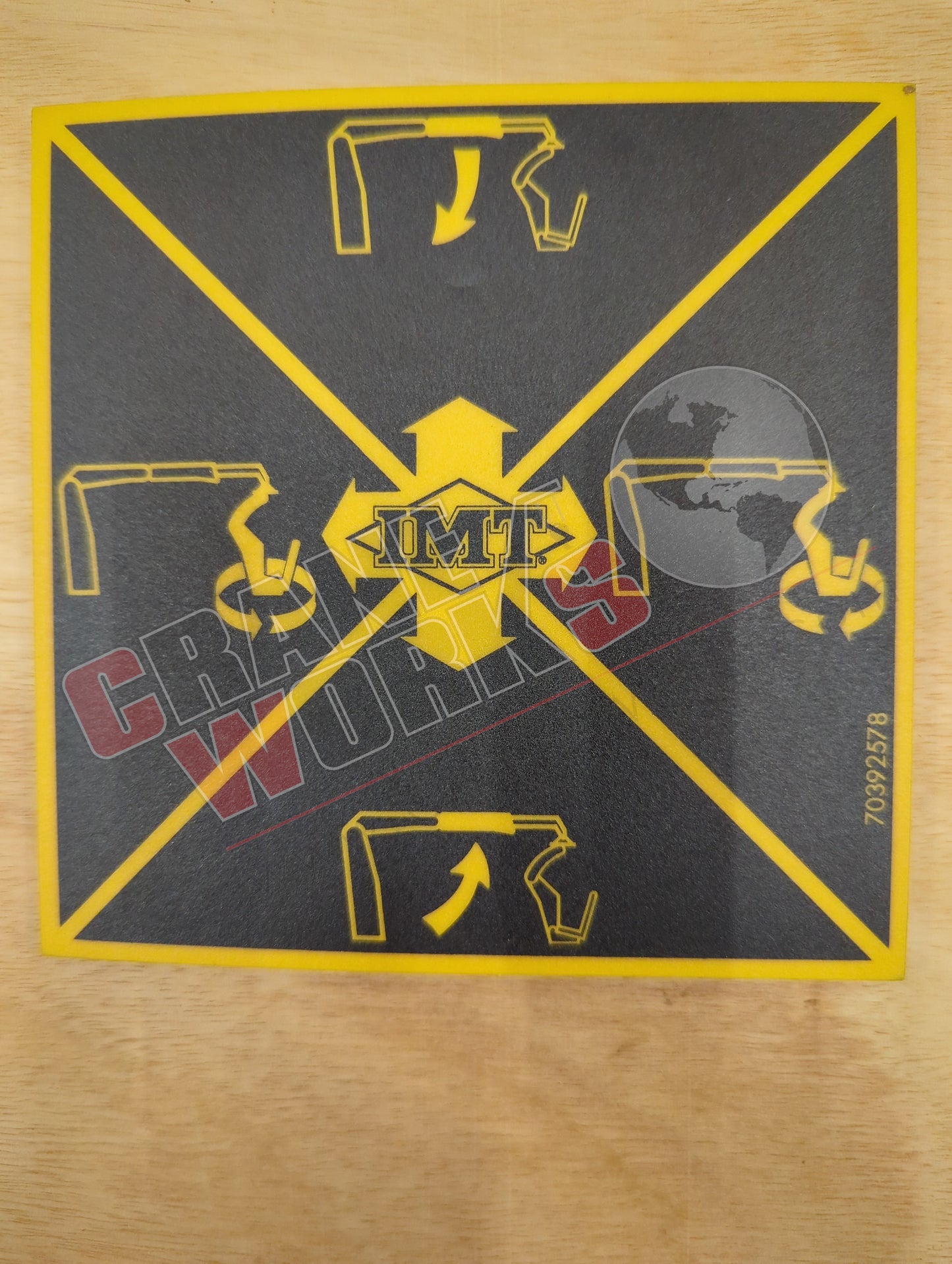 70392578 | New Decal; Control Rh Joystick