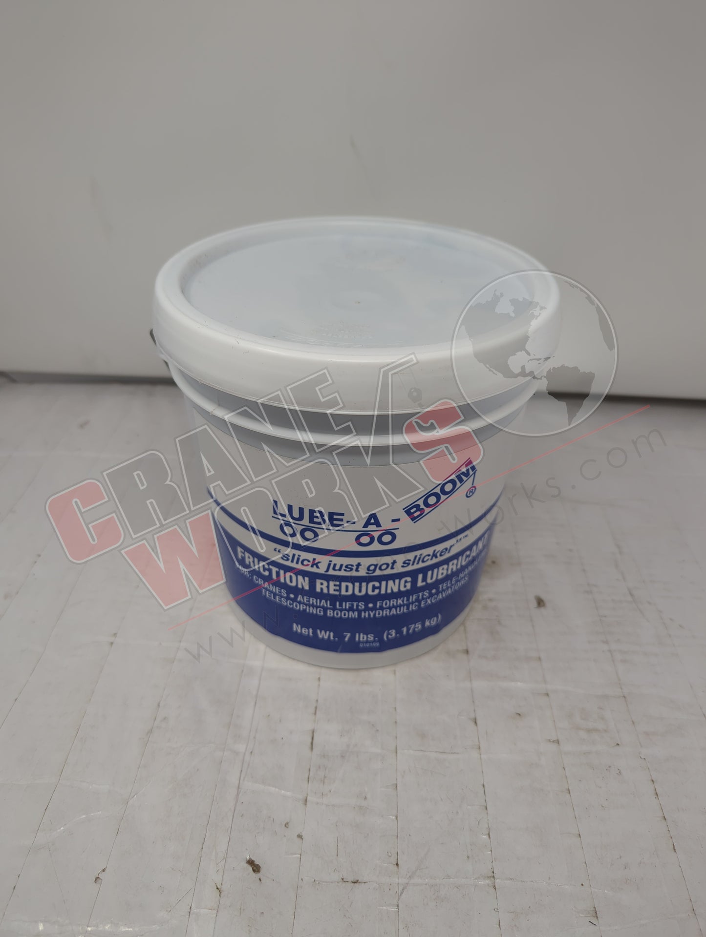 010109 | New Lube-A-Boom Pail 7Lb/1-Gallon