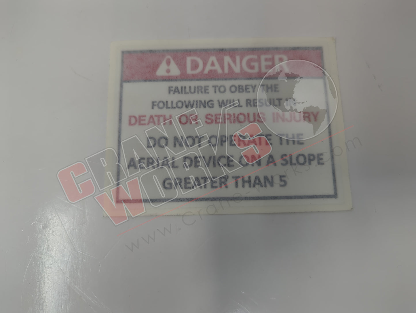 D33656-1 | New Danger Aerial Device