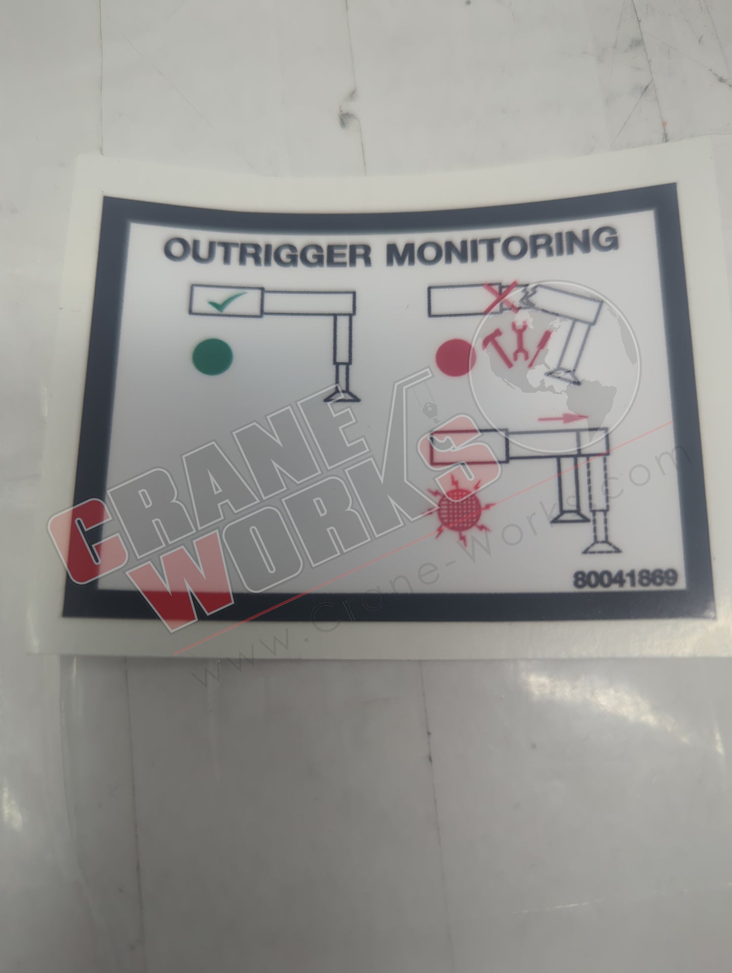 80041869 | New Decal - Outrigger