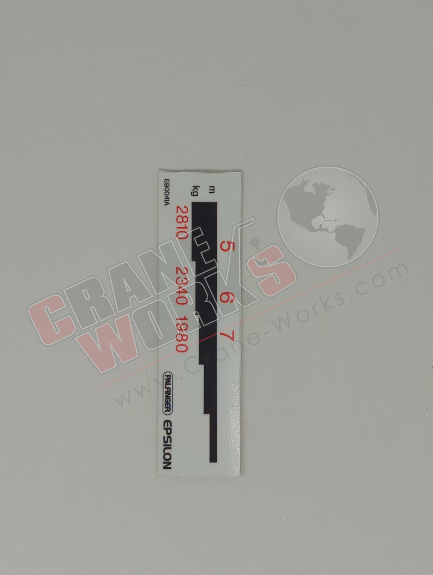 E90041A | New Decal Weight