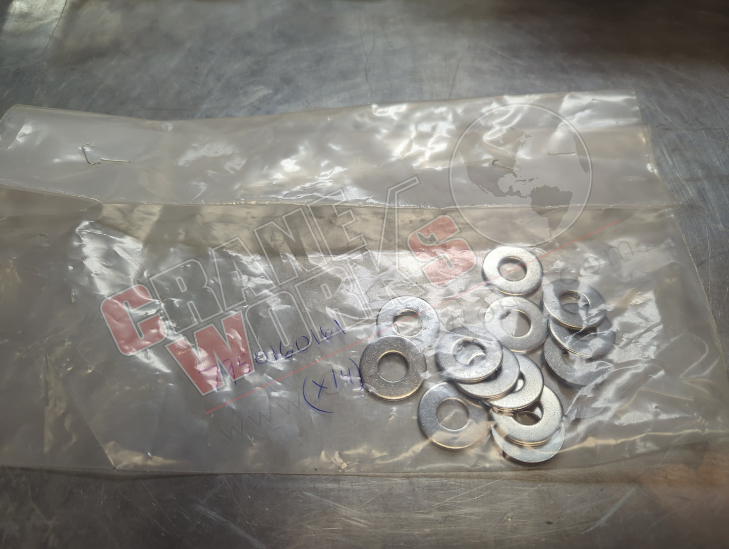 7950160161 | New Washer, Flat 3/8" (Tif 54573)