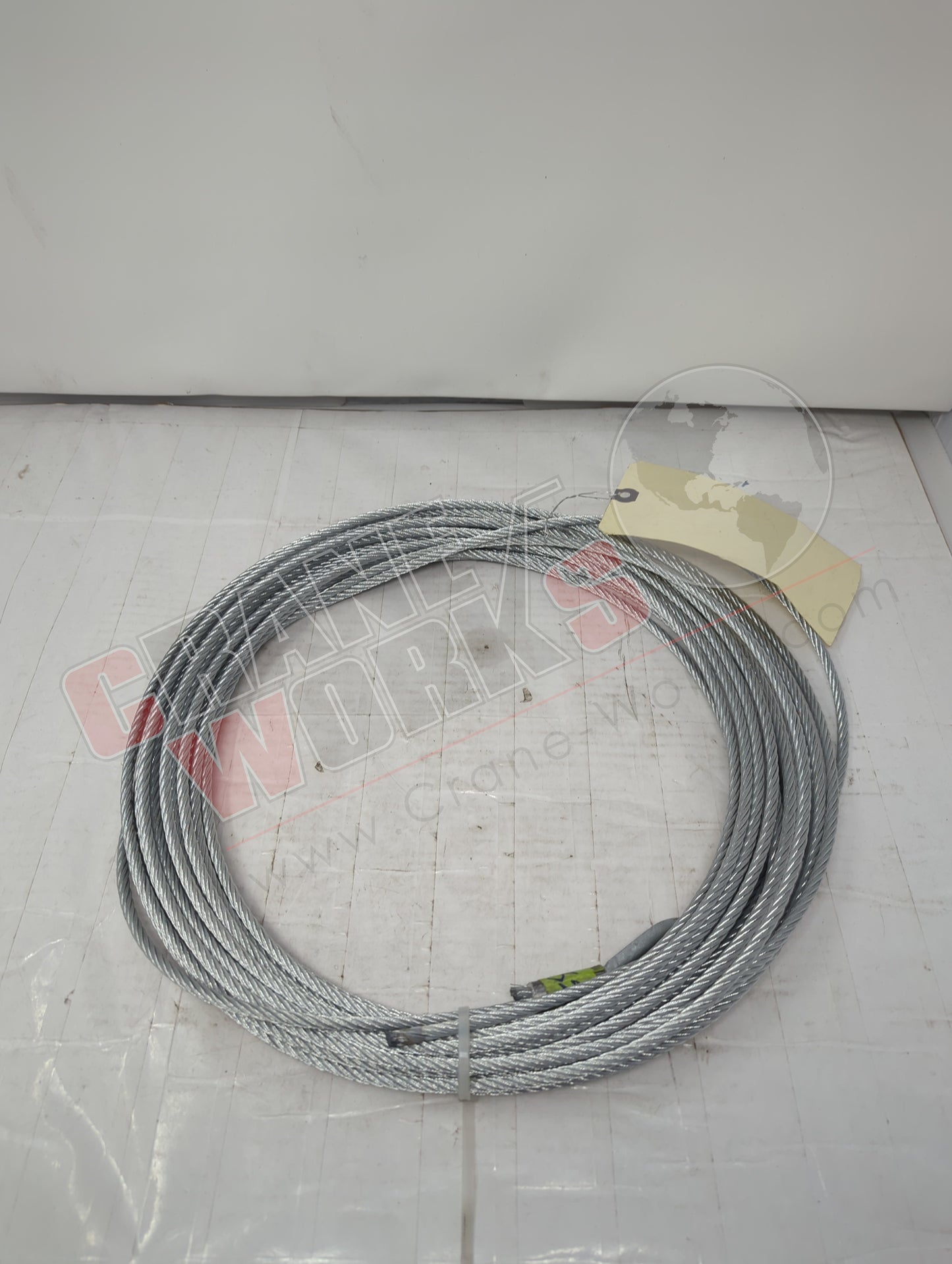 320338002 | New Wire Rope 7/32" X 62' Thimble End
