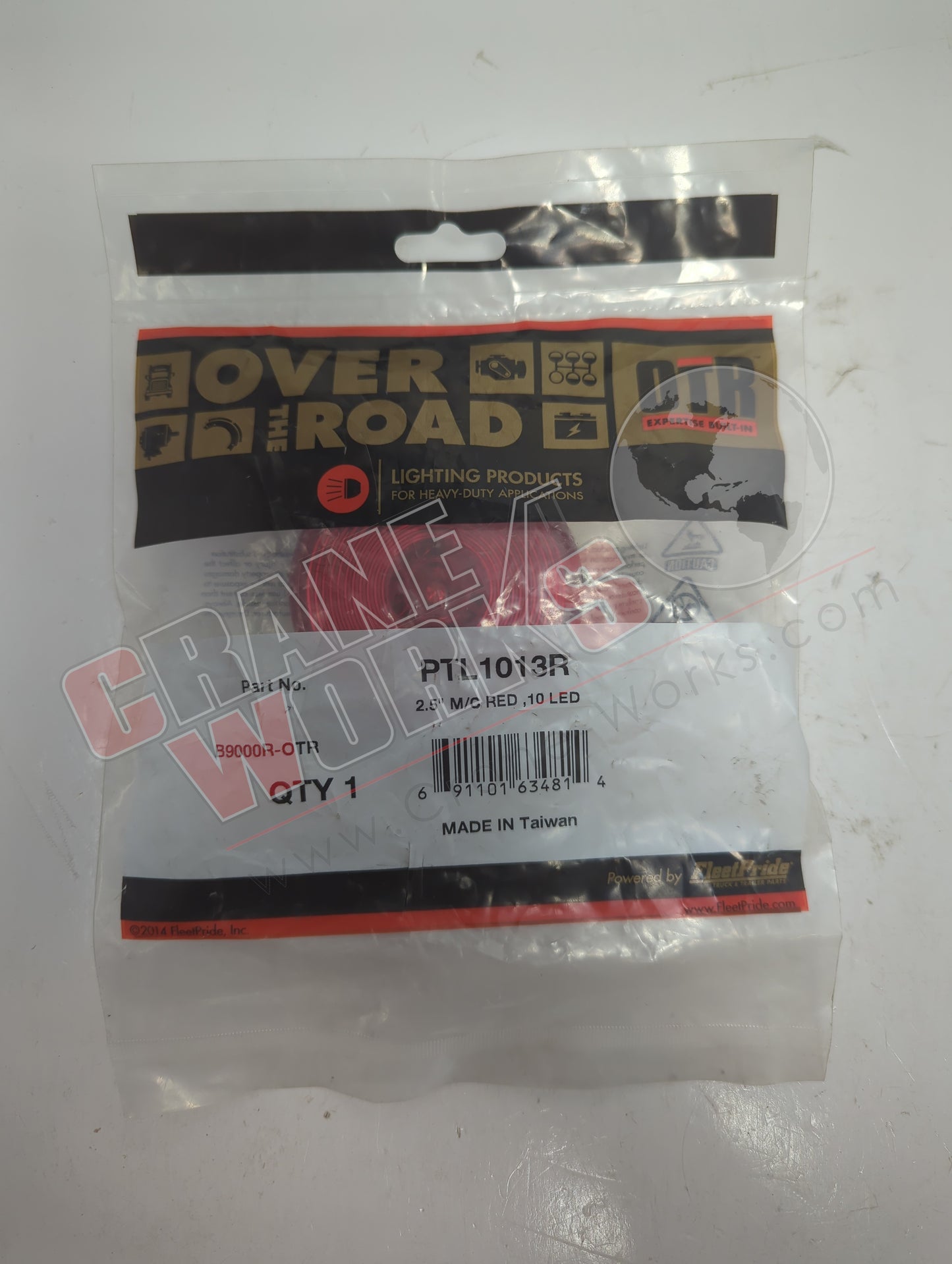 PTL1013R | New Light/Red Led 2-1/2"