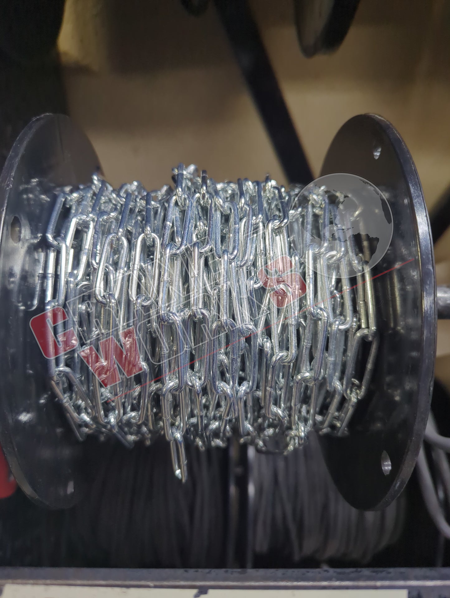 1DKE3 | New 1/8" Size4 Zinc Tool Box Chain