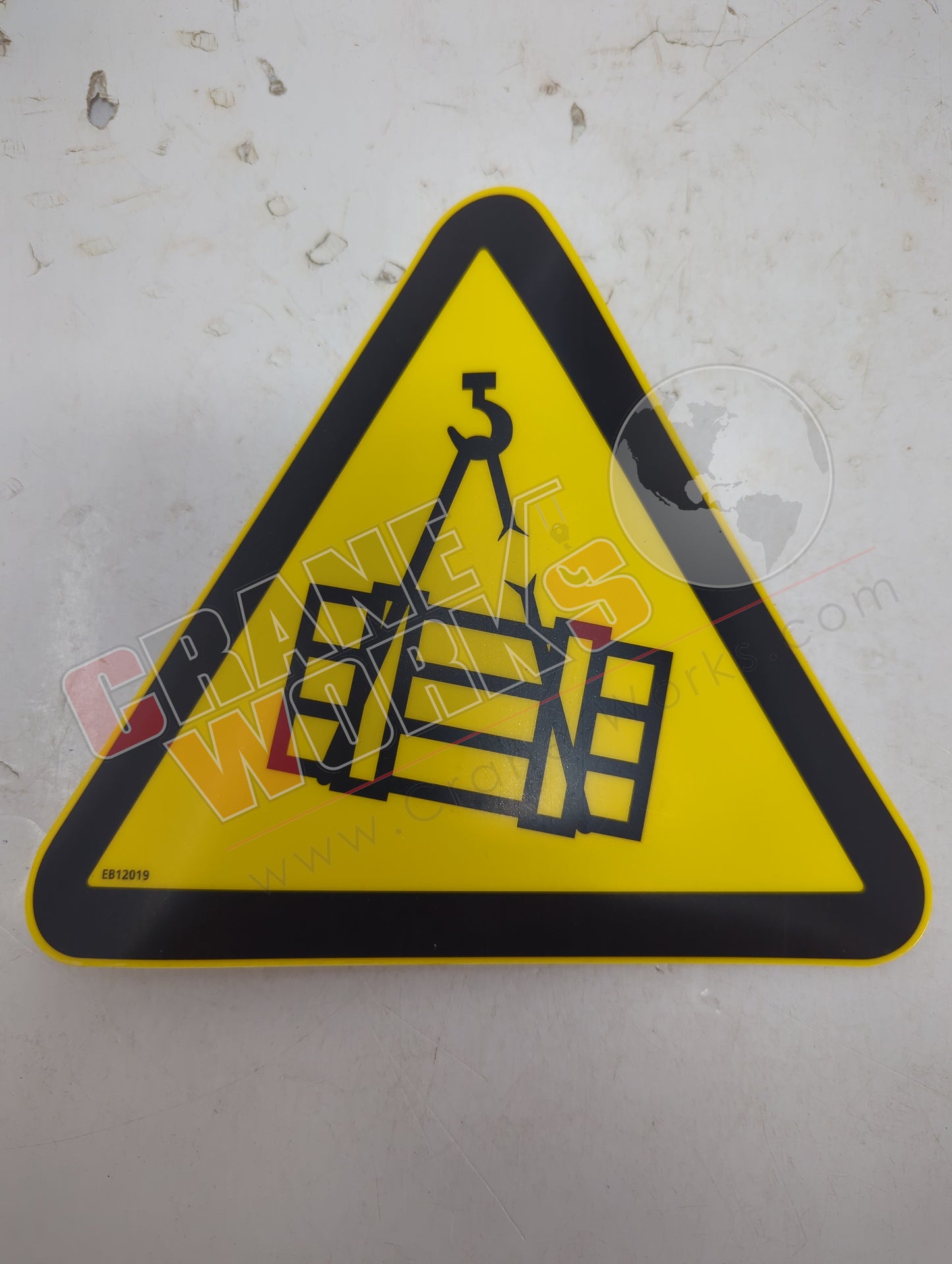 EB12019 | New Decal, Danger Sign
