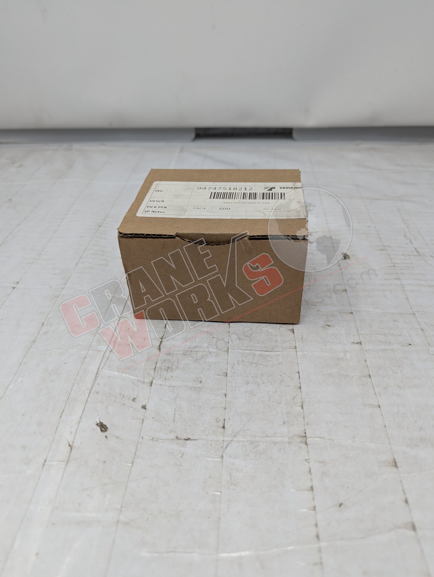 Picture of 94747518212, a New Fuel Pre-Filter, angle 3.