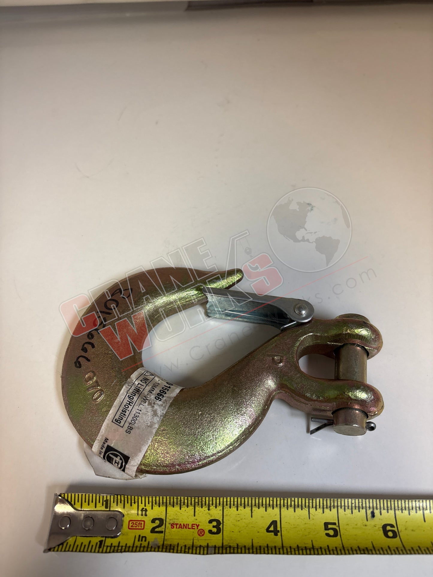 Picture of 8015666, a New Clevis Hook, 1/2", angle 2.