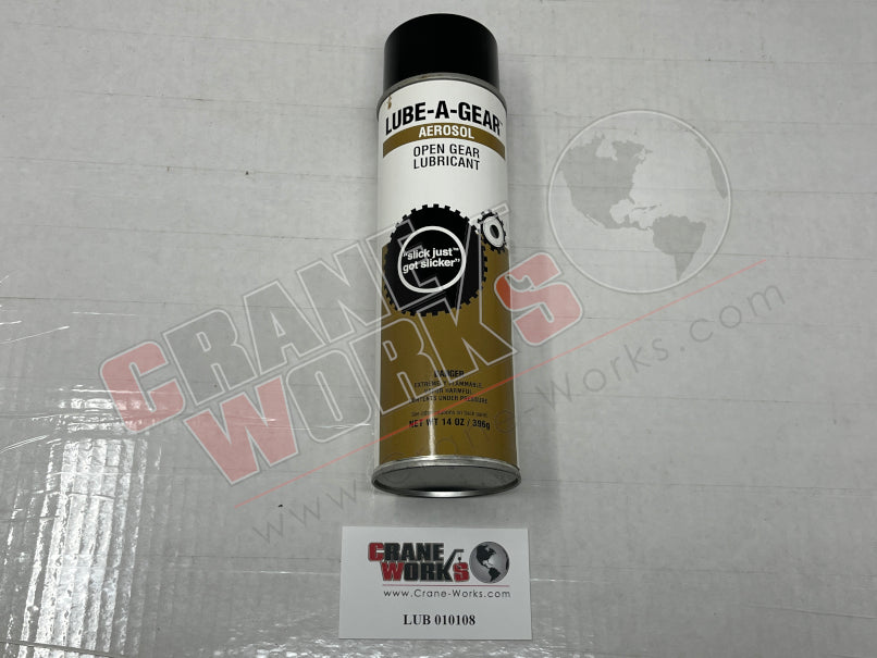 Picture of 010108 NEW LUBE-A-GEAR - 14OZ AEROSOL