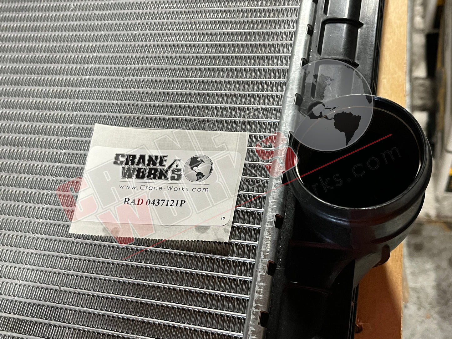 Picture of 0437121P, New Navistar Radiator.