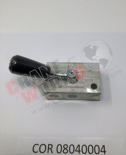 Picture of 08040004 NEW VALVE FRONT OUTRIGGER WB95 R930002345