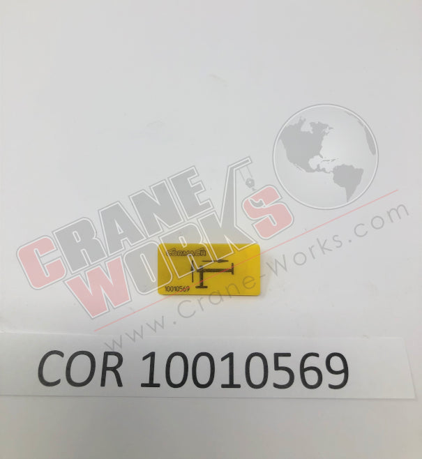 Picture of 10010569 NEW DECAL OUTRIGGER UP IN