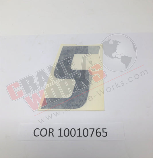 Picture of 10010765 NEW PLATE/STICKER # 6   P04