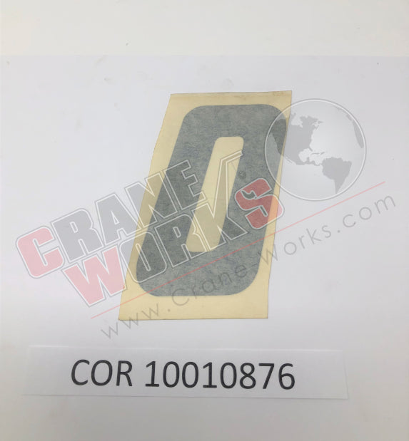Picture of COR 10010876 NEW PLATE/STICKER # 0 P04