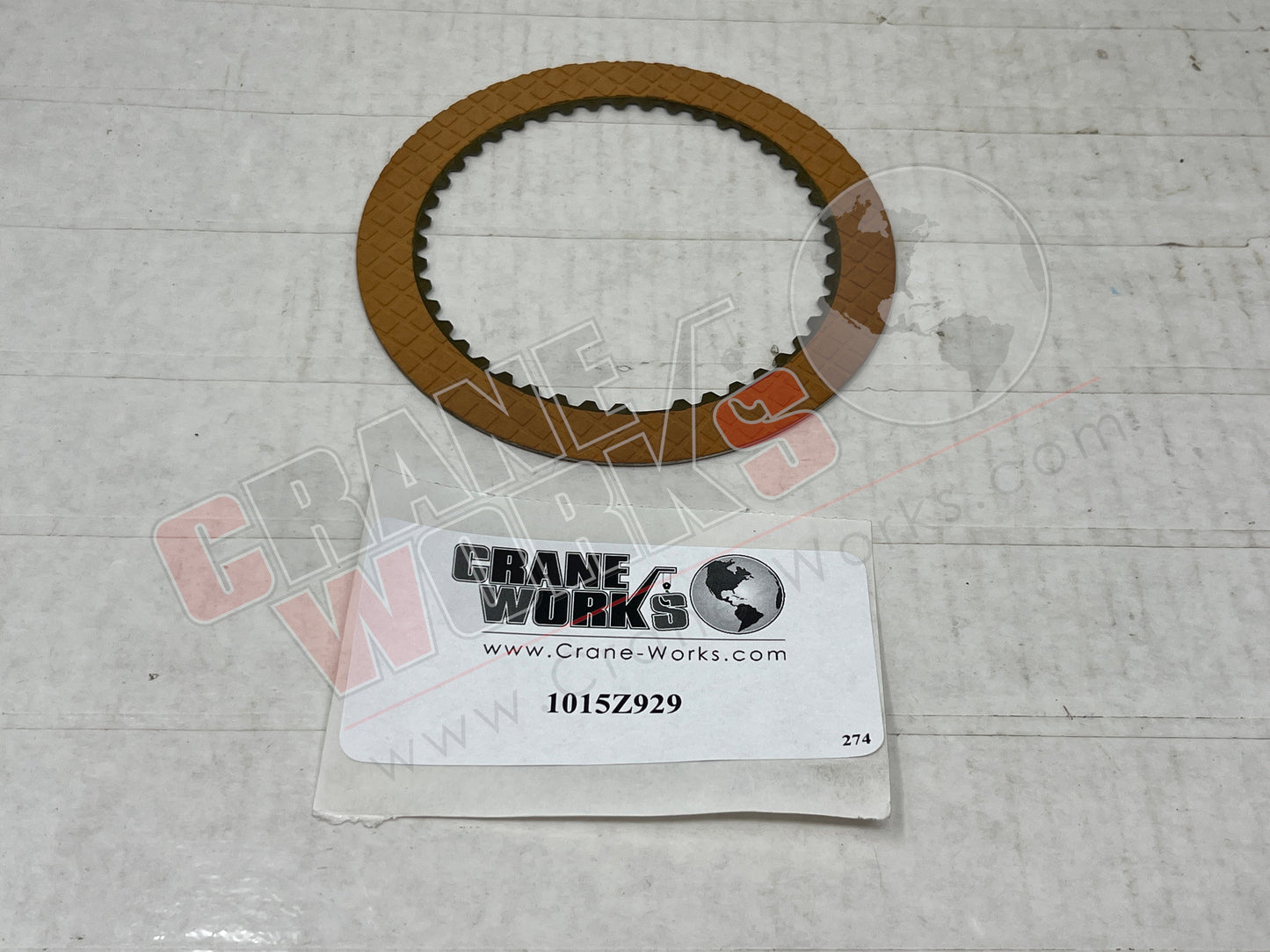 Picture of 1015Z929, New Friction Disc.