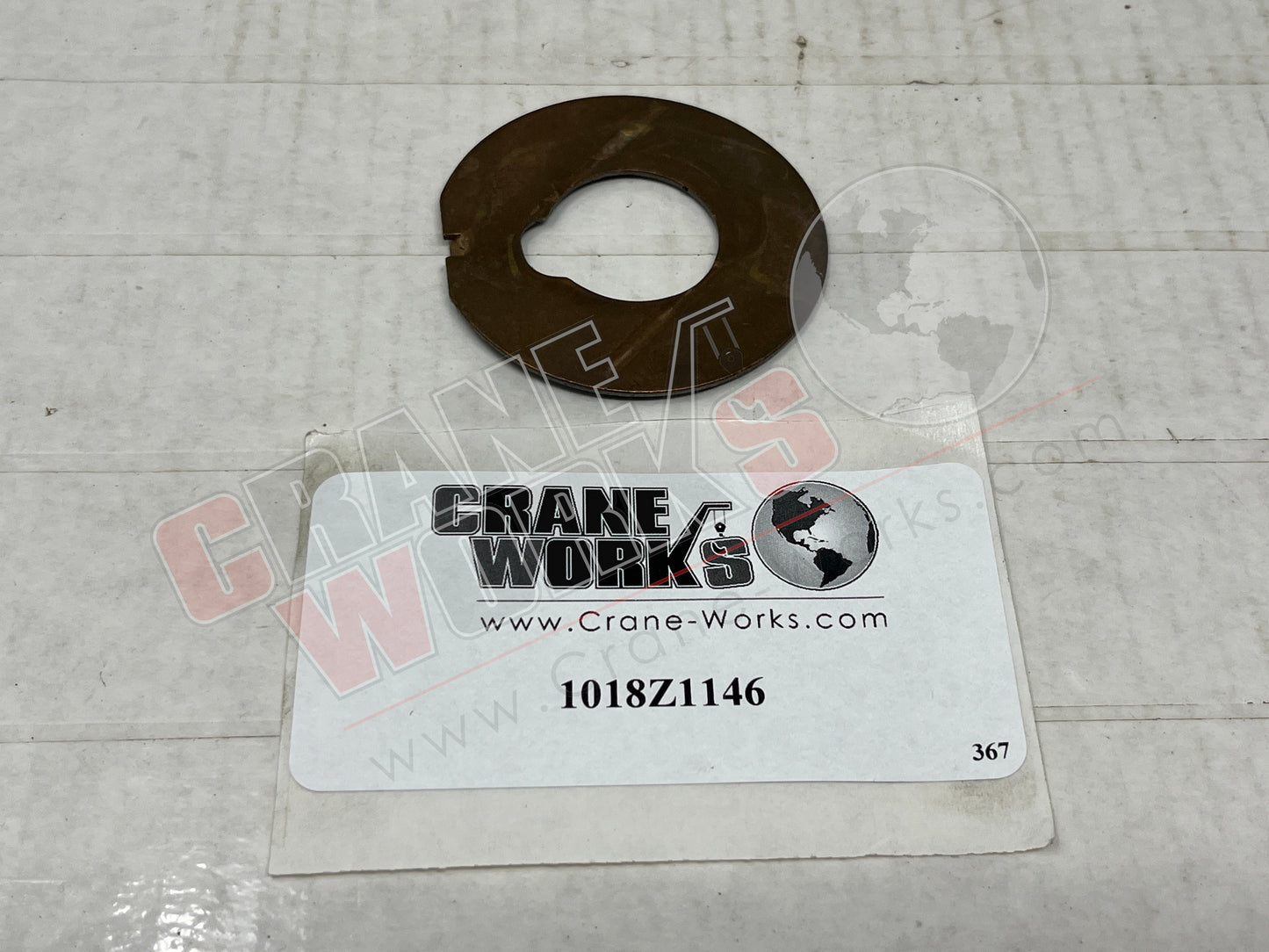 Picture of 1018Z1146, New Retainer Washer.
