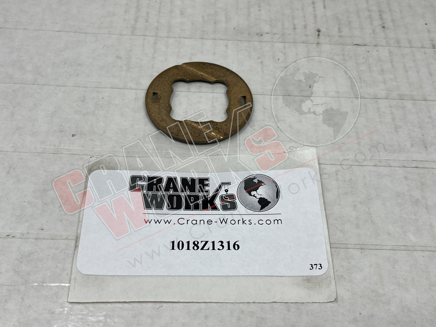 Picture of 1018Z1316, New Retainer Washer.