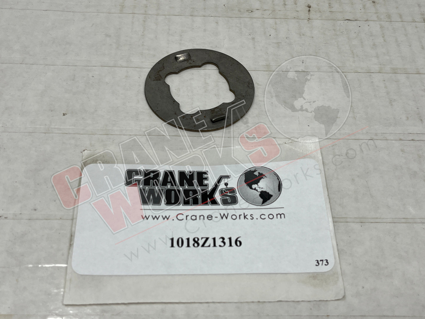 Picture of 1018Z1316, New Retainer Washer.