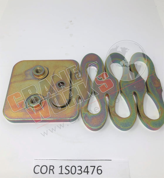 Picture of COR 1S03476 NEW BRASS PLATE / JIB BOOM