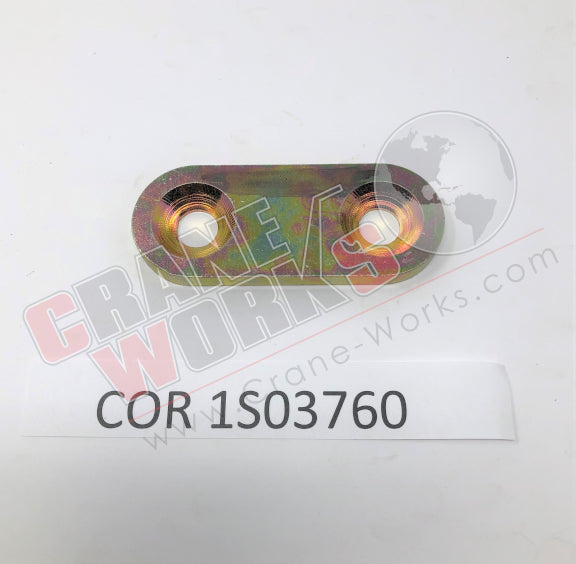 Picture of COR 1S03760 NEW BRASS PLATE / JIB BOOM